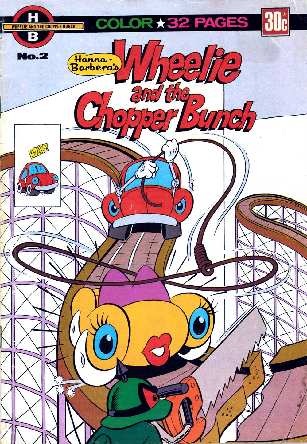 Read online Wheelie and the Chopper Bunch comic -  Issue #6 - 36