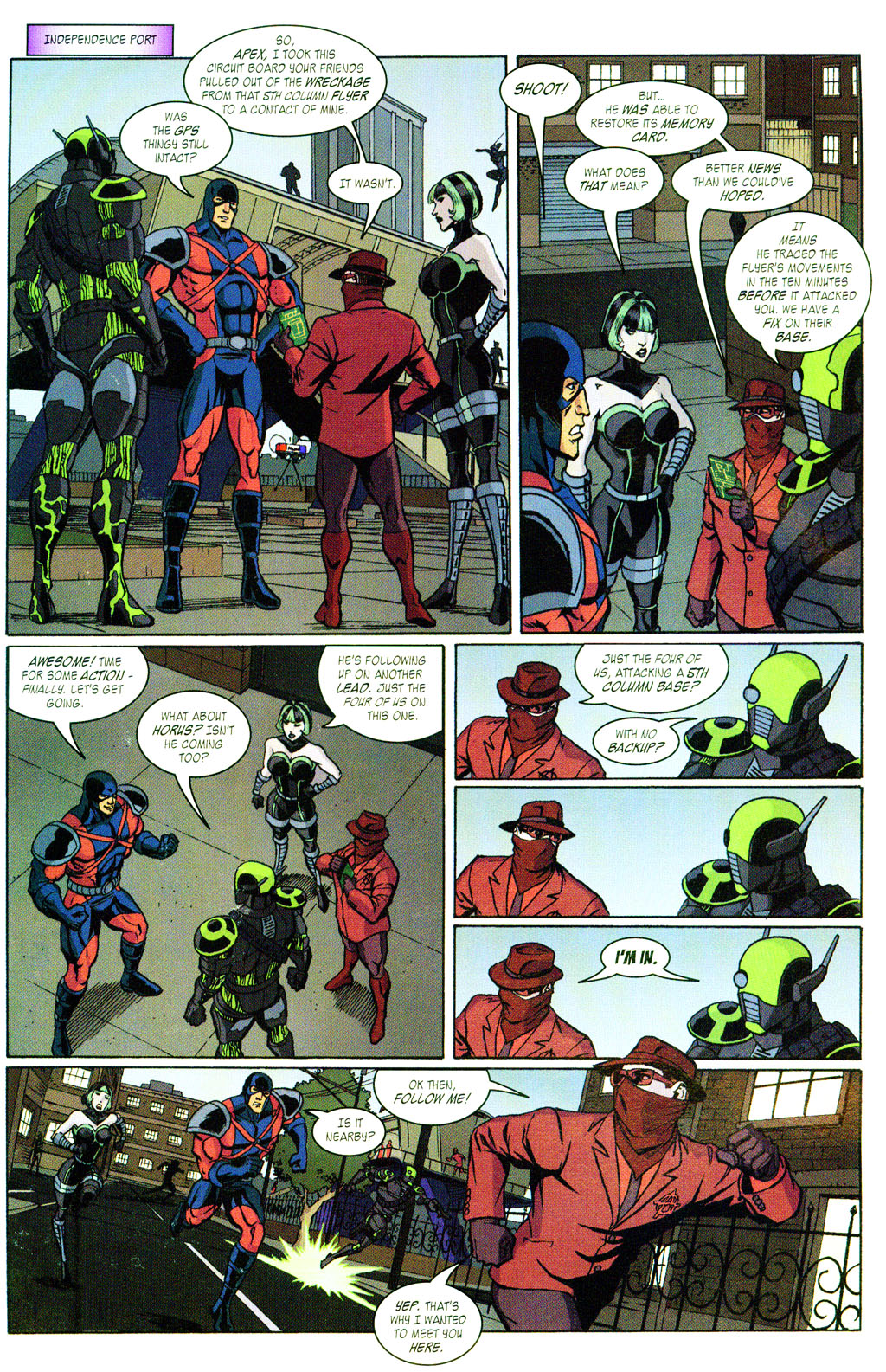 Read online City of Heroes (2004) comic -  Issue #9 - 7