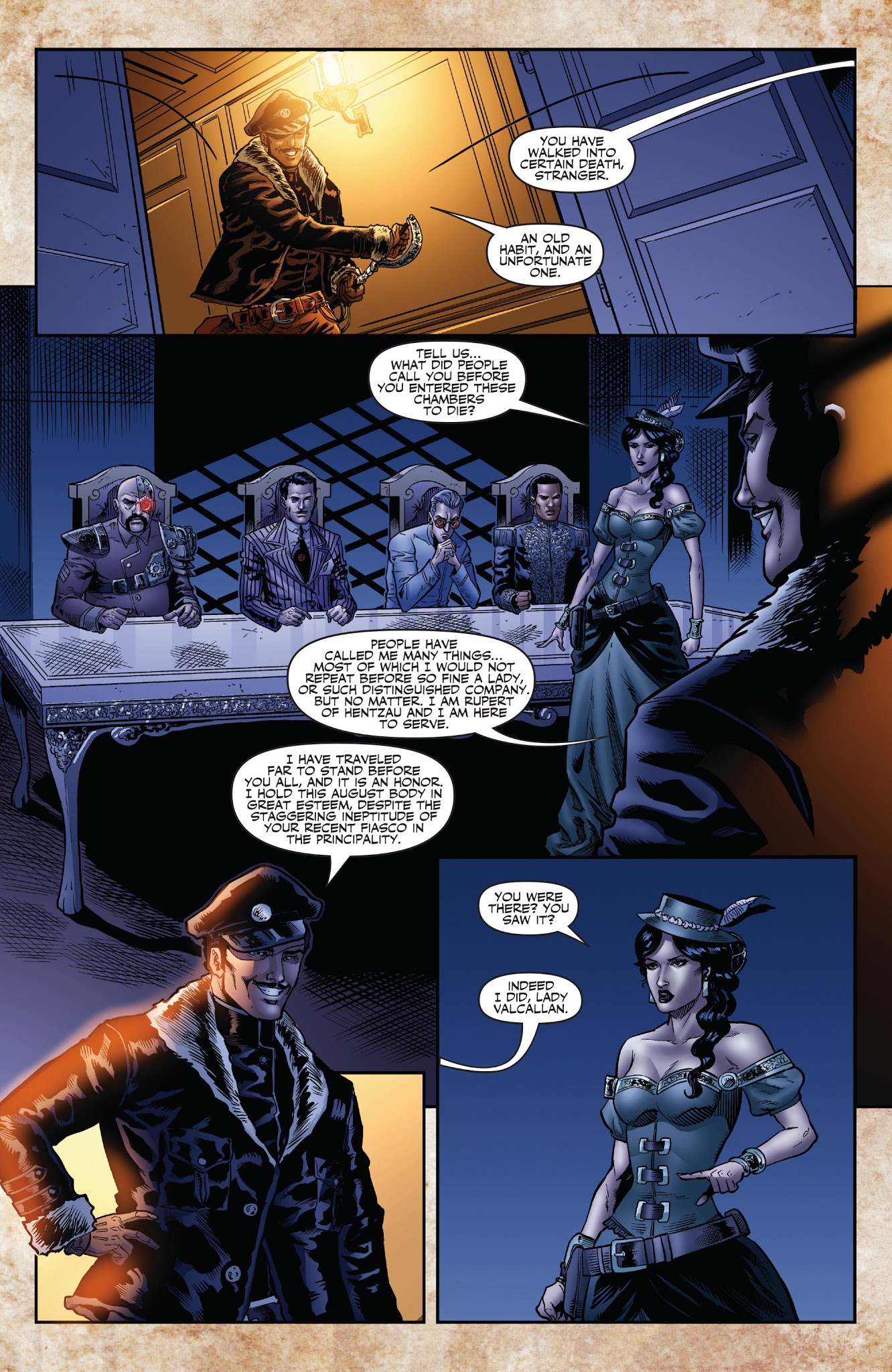 Read online Legenderry: Vampirella comic -  Issue # _TPB - 12