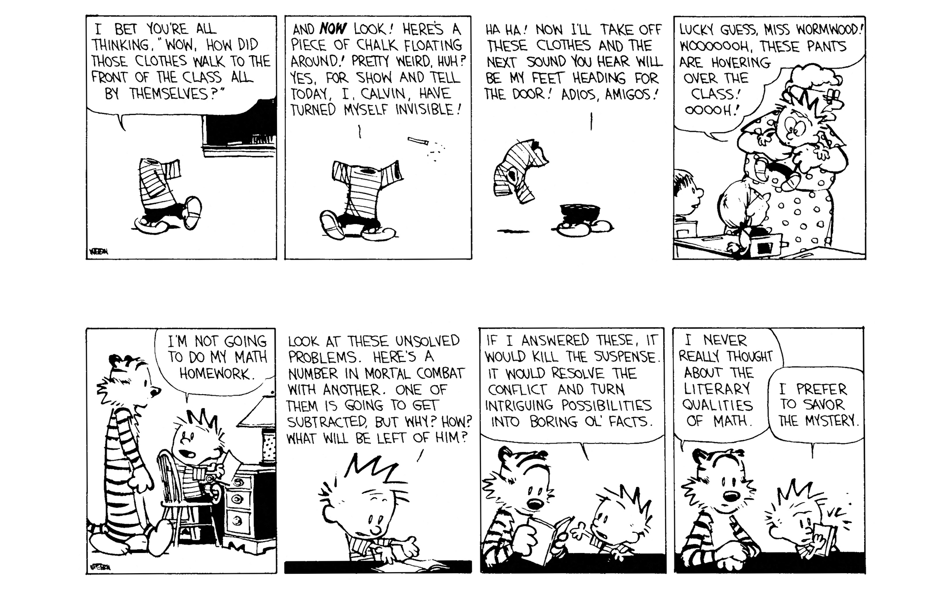 Read online Calvin and Hobbes comic -  Issue #8 - 161