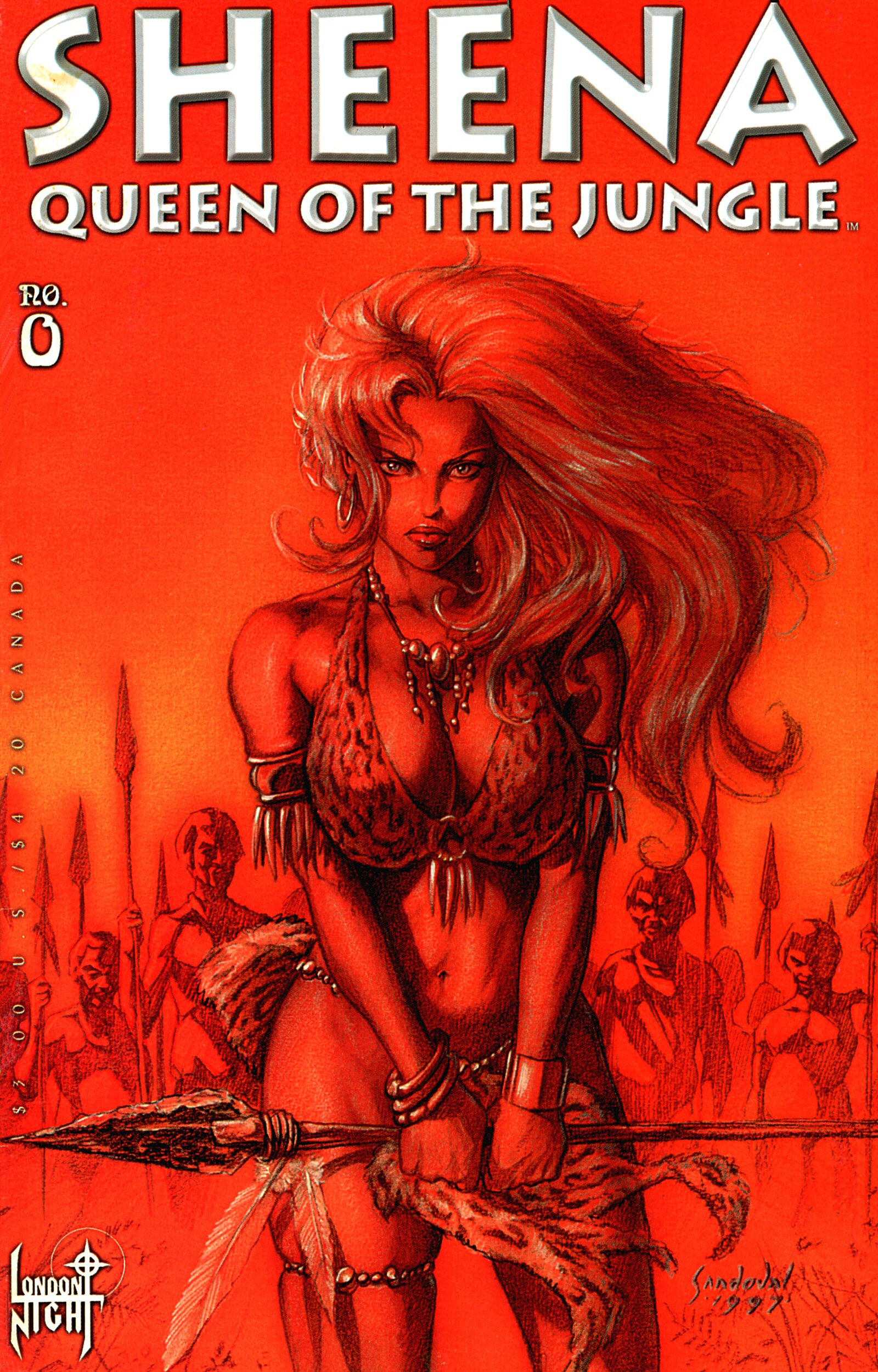 Read online Sheena Queen of the Jungle (1998) comic -  Issue #0 - 1