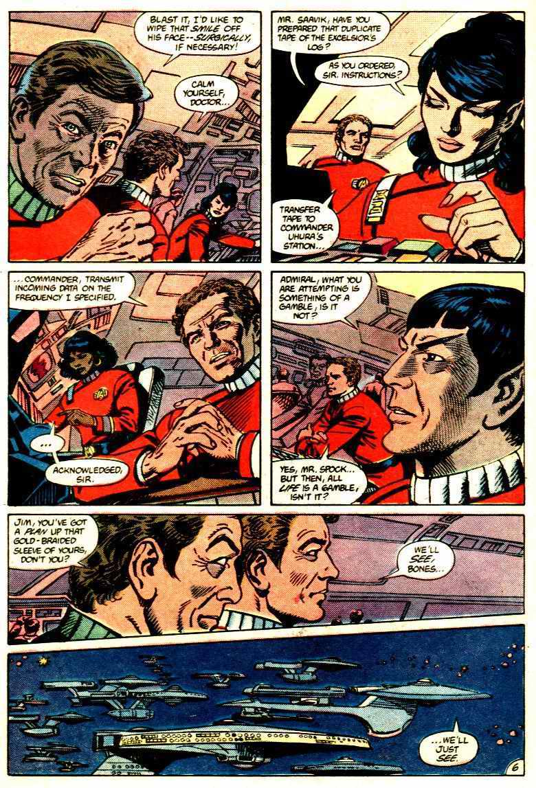 Read online Star Trek (1984) comic -  Issue #16 - 7