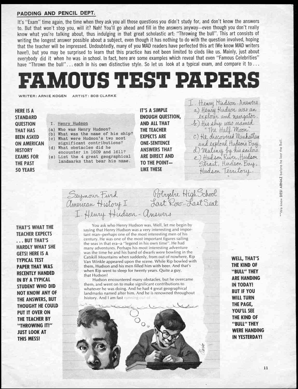 Read online MAD comic -  Issue #71 - 13