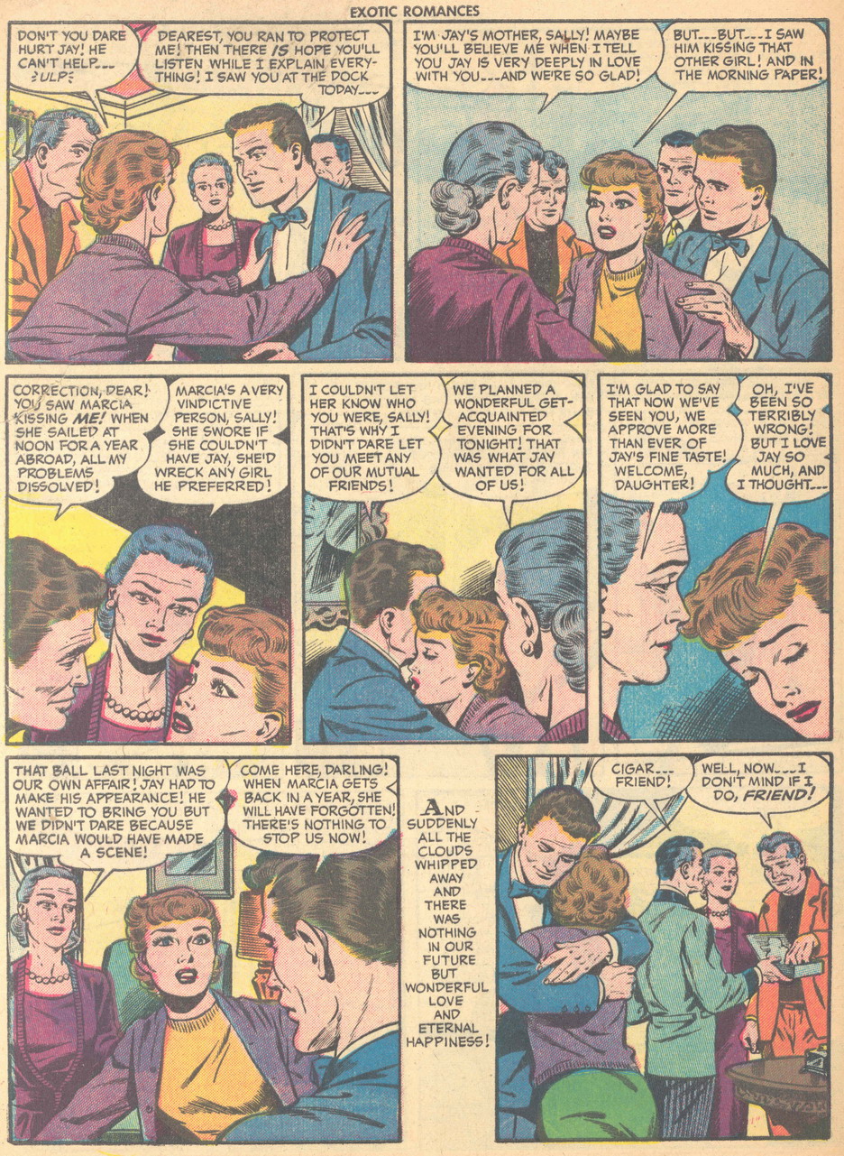 Read online Exotic Romances comic -  Issue #31 - 32