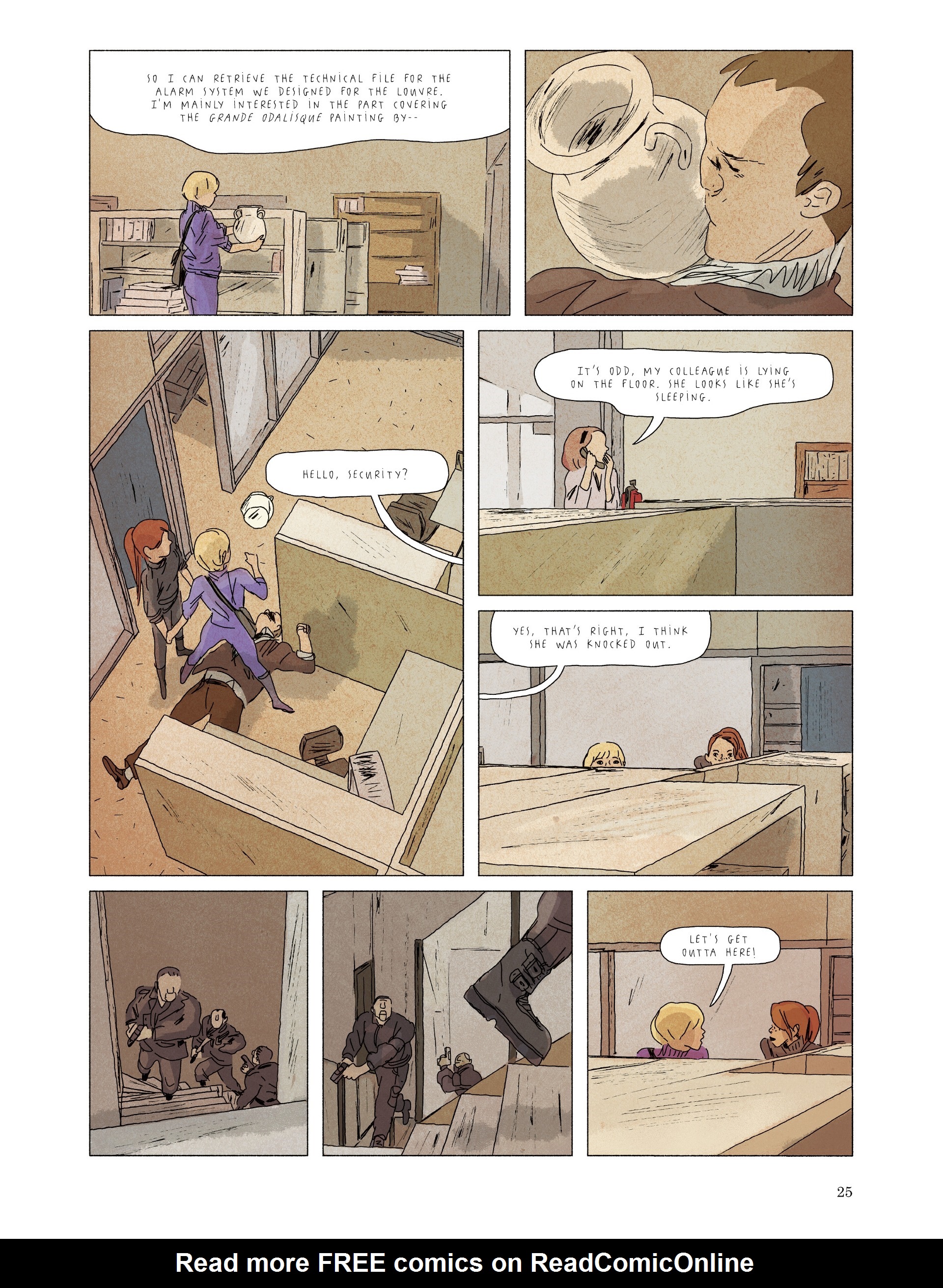 Read online The Grande Odalisque comic -  Issue #1 - 25
