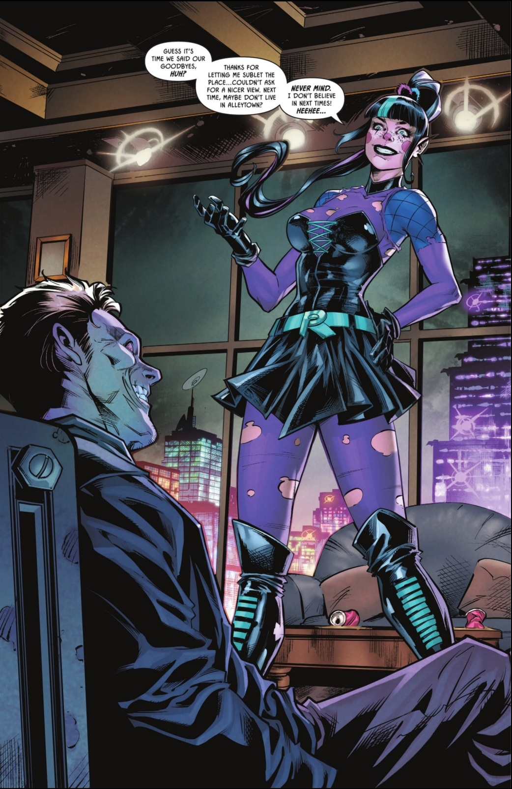 Read online Punchline: The Gotham Game comic -  Issue #3 - 8