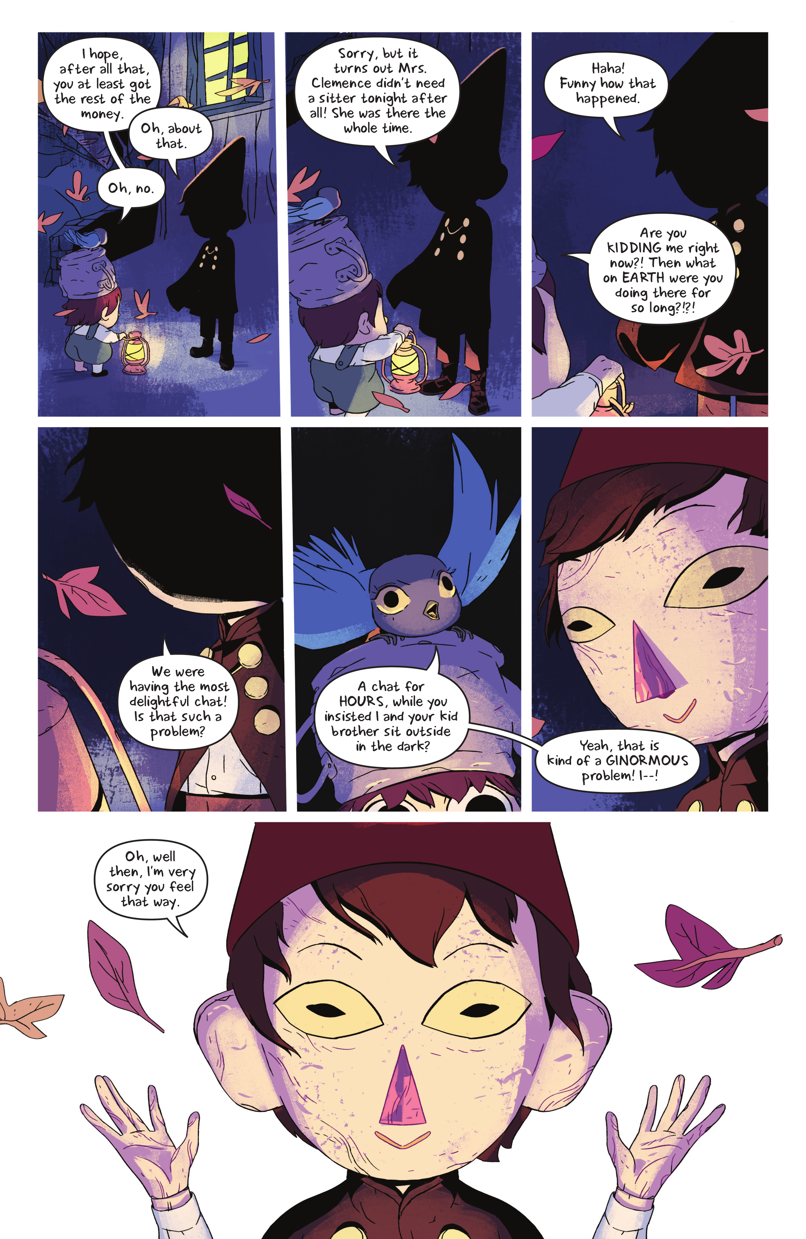 Read online Over the Garden Wall: Hollow Town comic -  Issue # TPB - 71