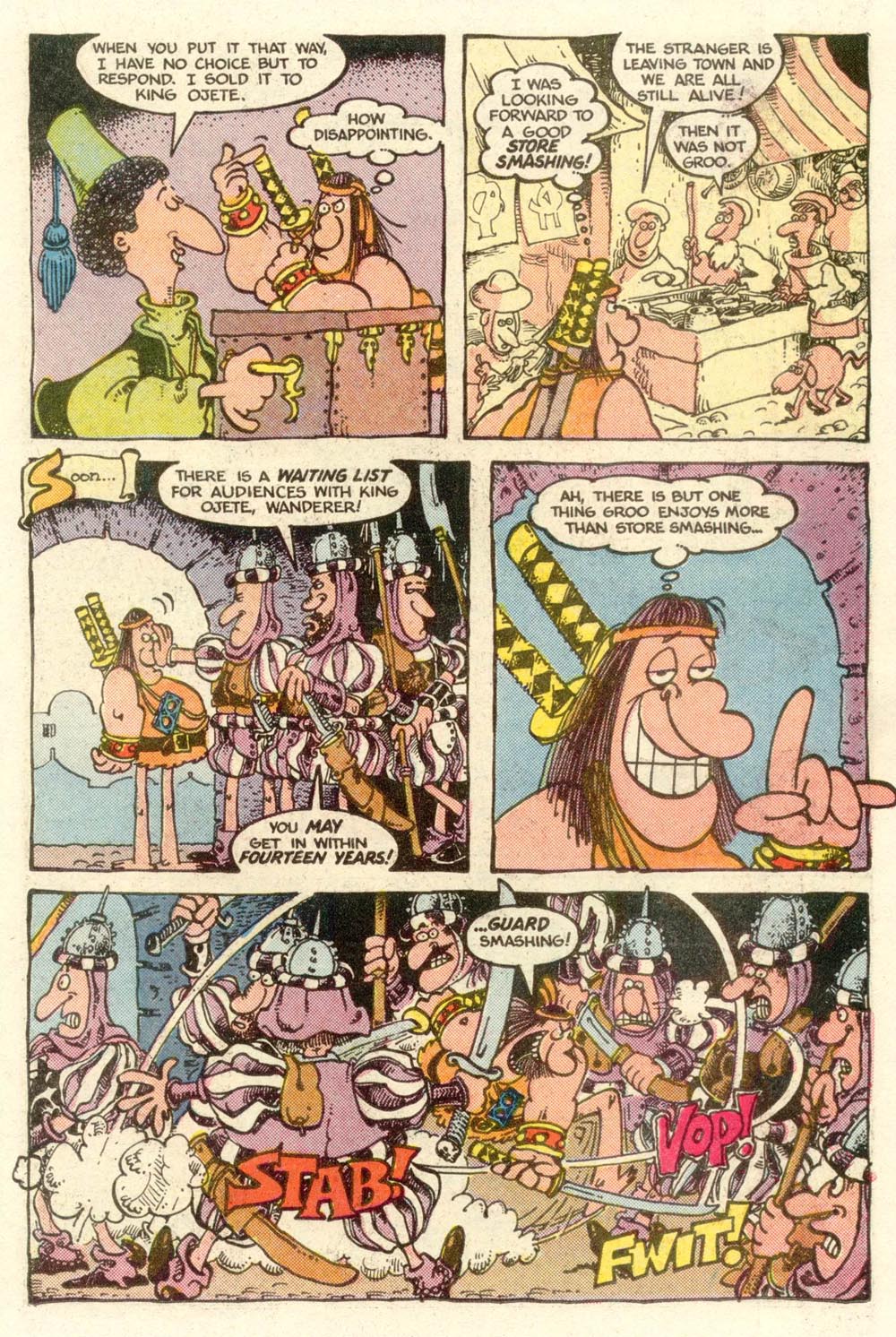 Read online Sergio Aragonés Groo the Wanderer comic -  Issue #6 - 9