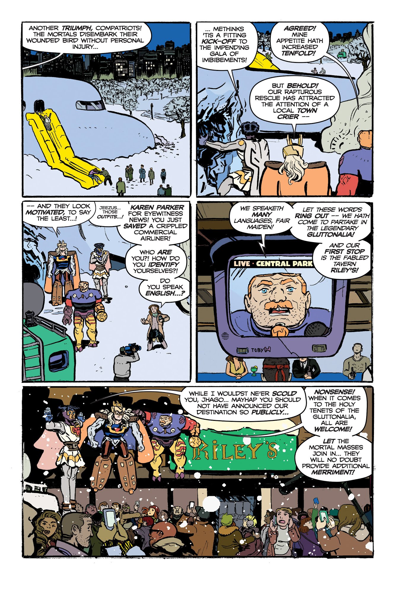 Read online Valhalla Mad comic -  Issue #1 - 9