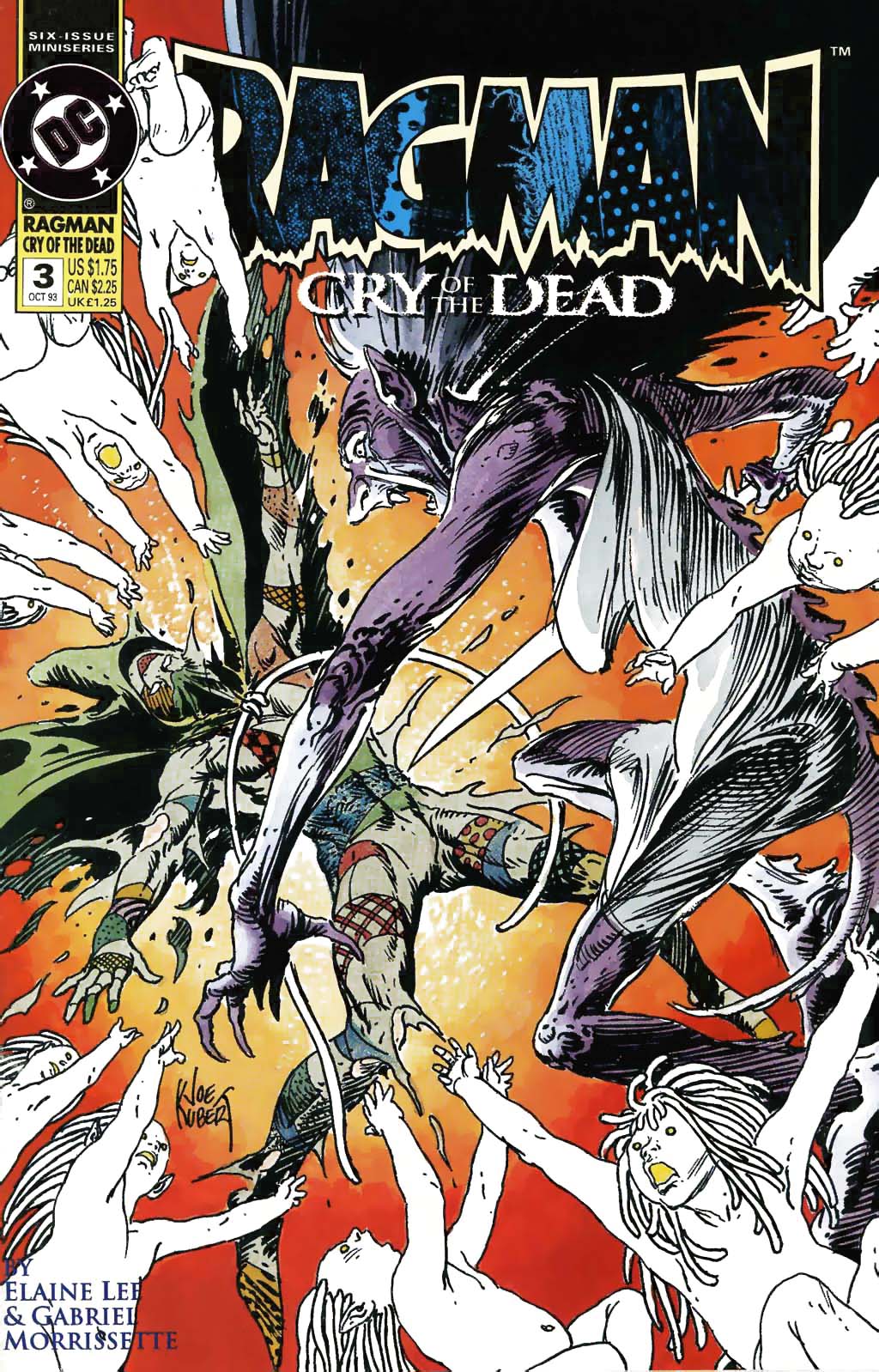 Read online Ragman: Cry of the Dead comic -  Issue #3 - 1
