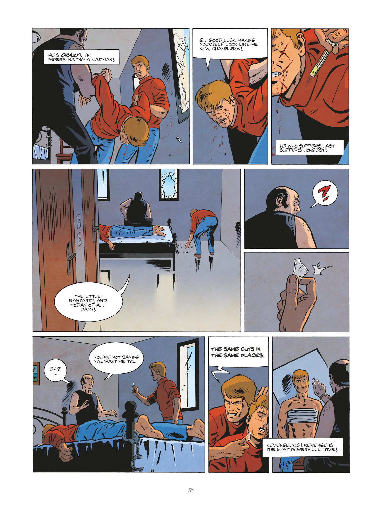 Read online The Mighty Return of Ric Hochet comic -  Issue #1 - 38