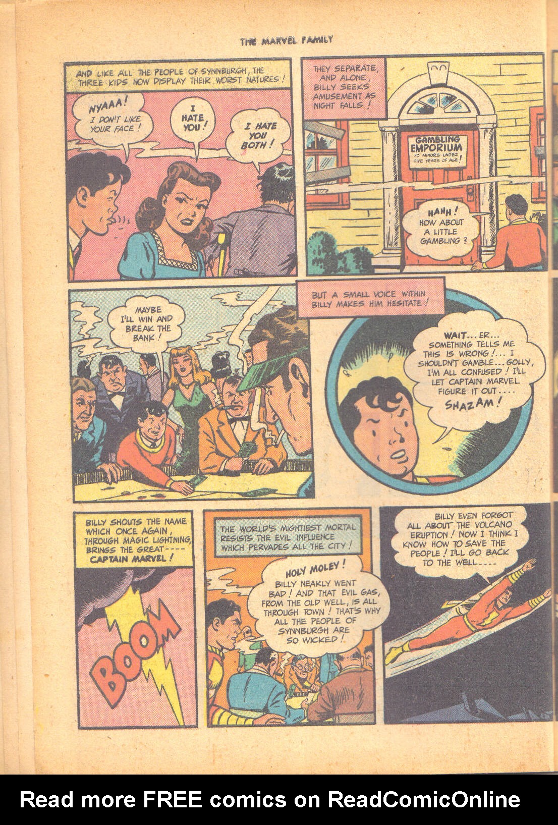 Read online The Marvel Family comic -  Issue #11 - 10