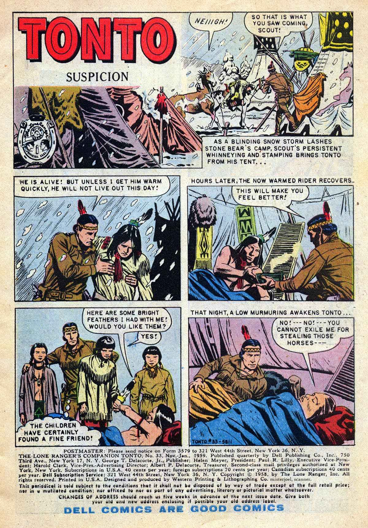 Read online Lone Ranger's Companion Tonto comic -  Issue #33 - 3