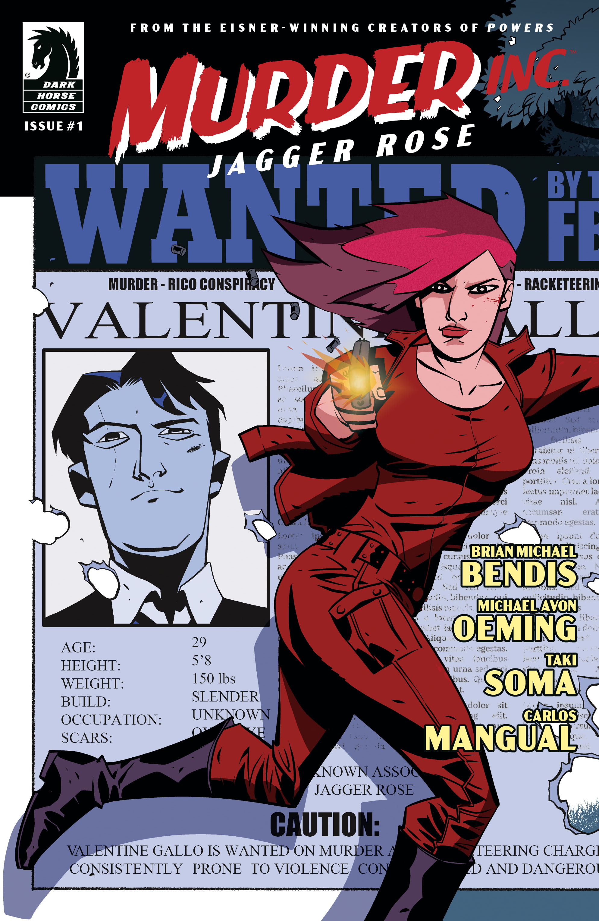 Read online Murder Inc.: Jagger Rose comic -  Issue #1 - 1