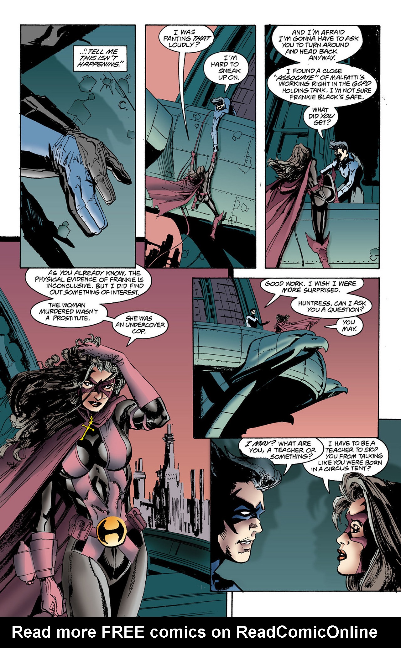 Read online Nightwing and Huntress comic -  Issue #2 - 22