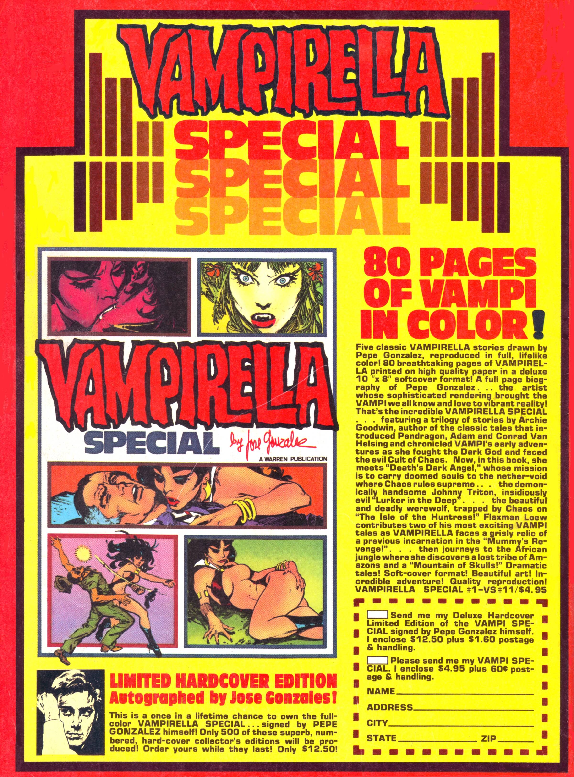 Read online Vampirella (1969) comic -  Issue #63 - 92