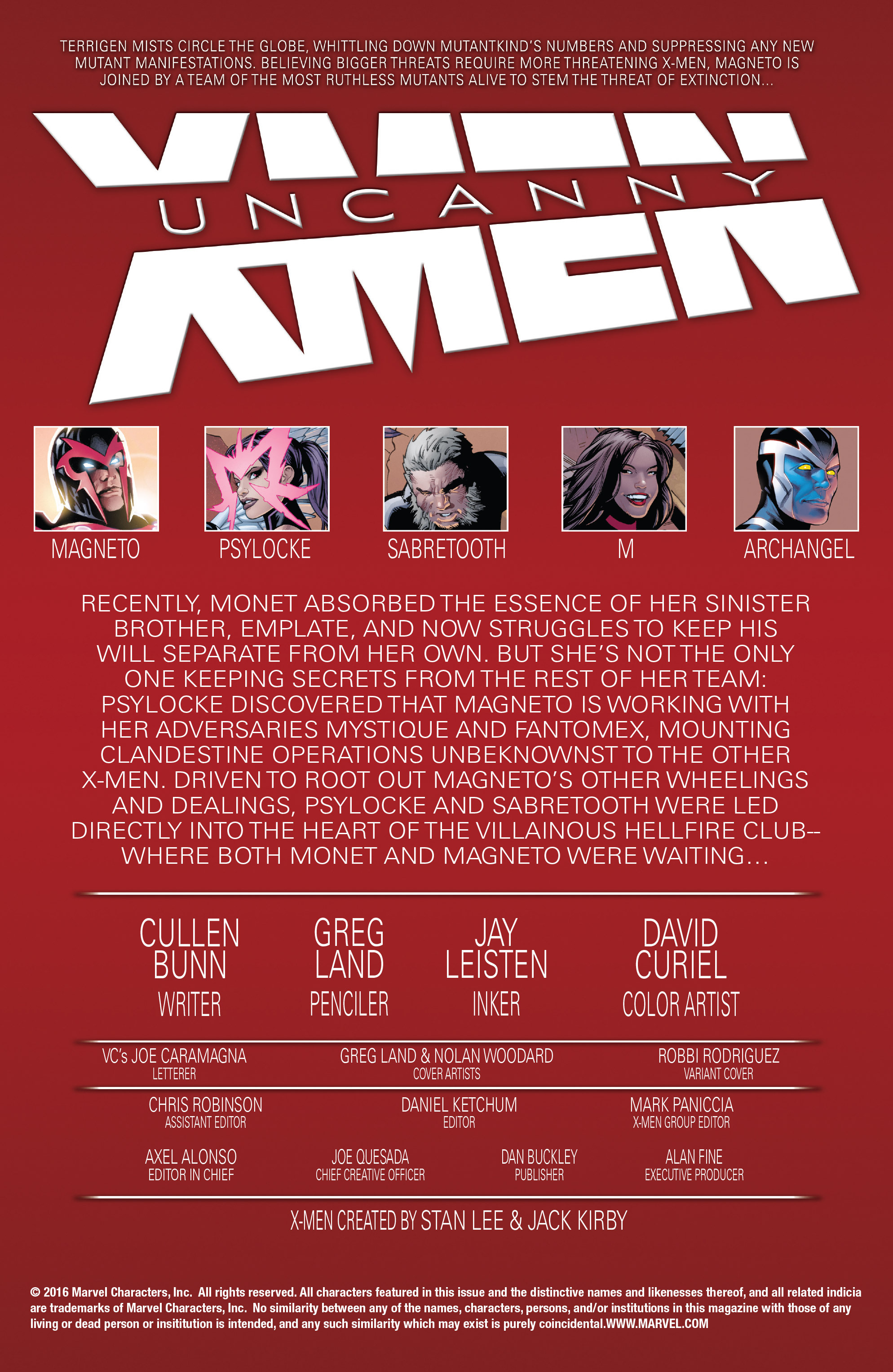 Read online Uncanny X-Men (2016) comic -  Issue #12 - 2