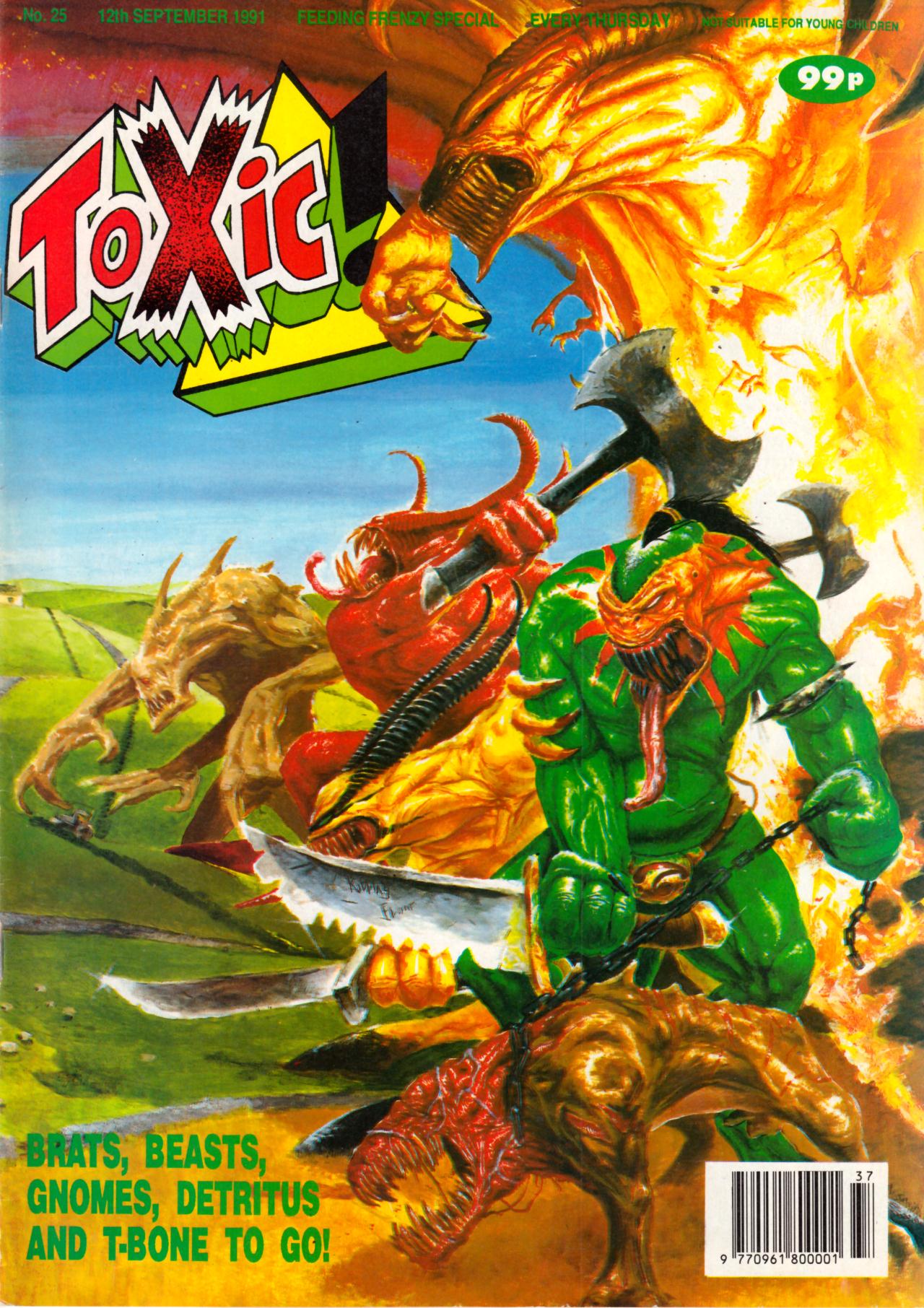 Read online Toxic! comic -  Issue #25 - 1