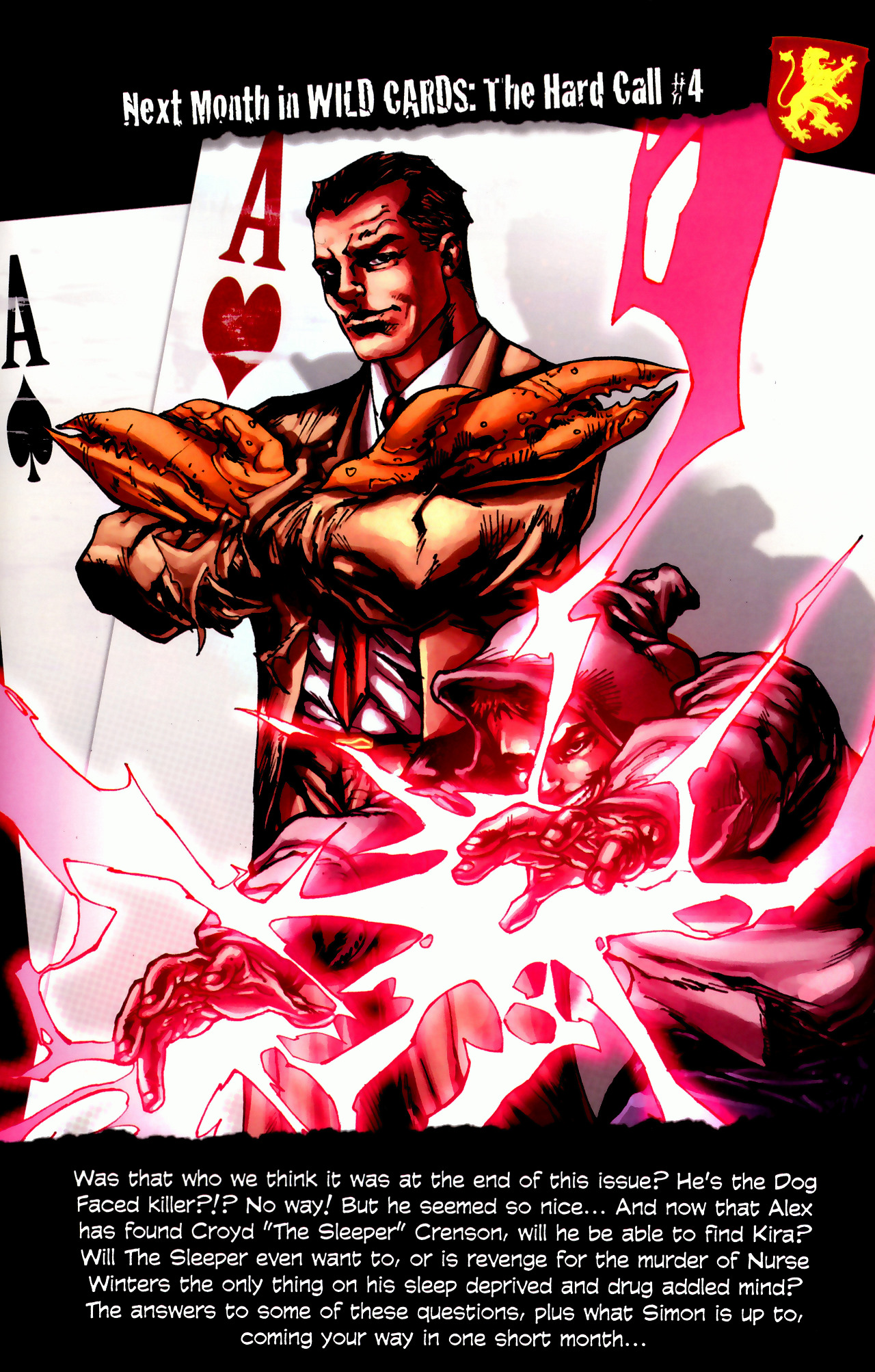 Read online George R.R. Martin's Wild Cards: The Hard Call comic -  Issue #3 - 25
