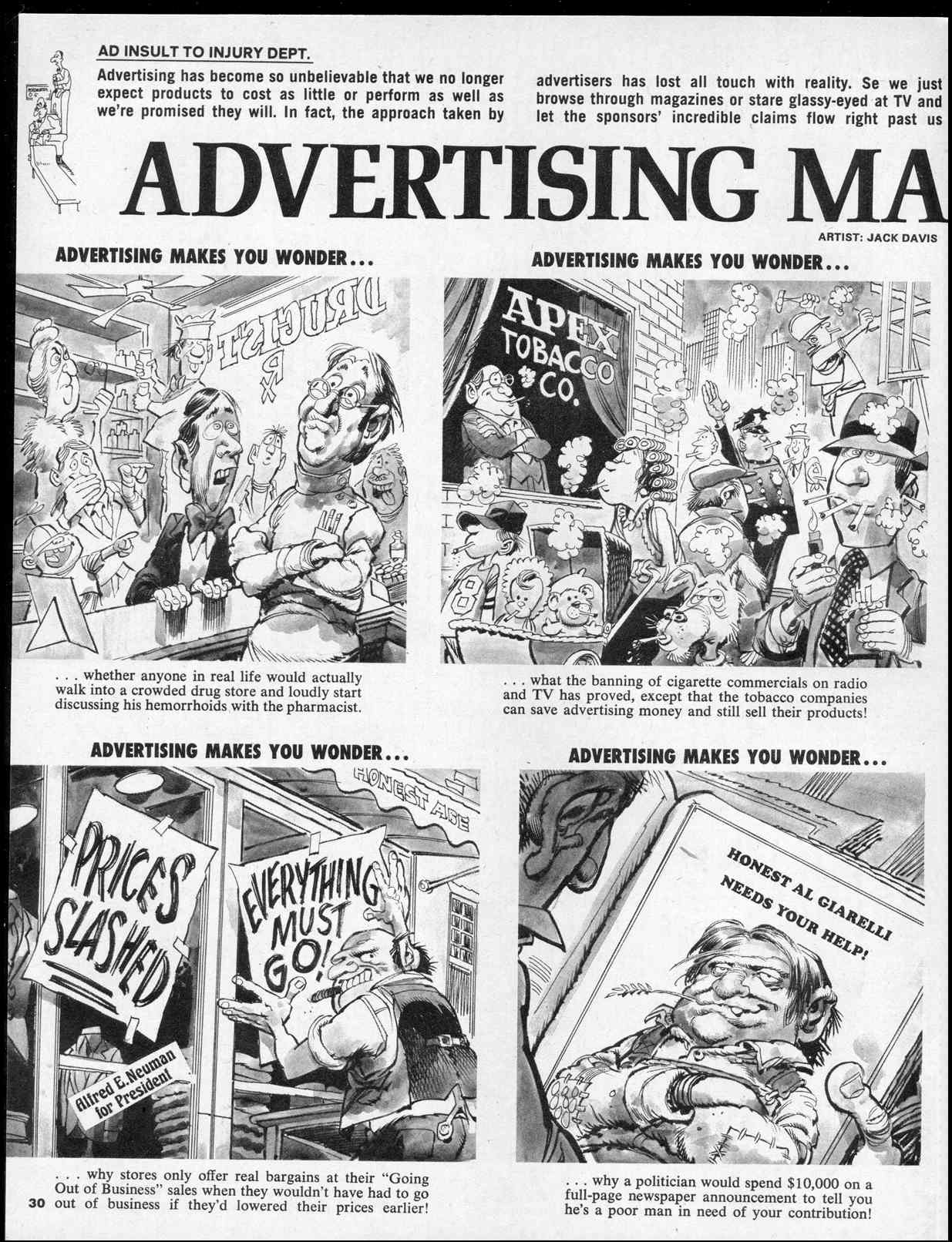 Read online MAD comic -  Issue #218 - 32