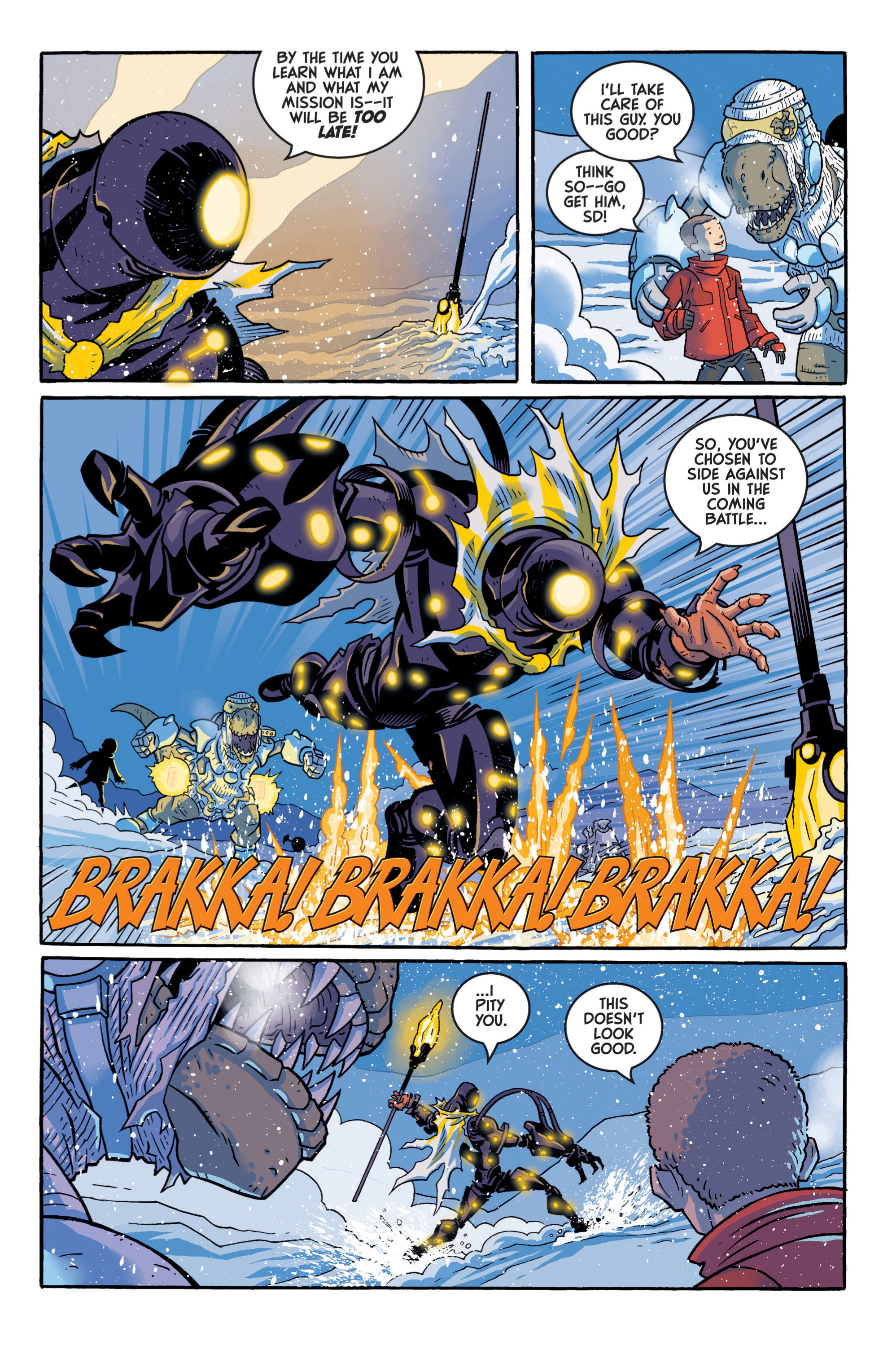 Read online Super Dinosaur (2011) comic -  Issue #3 - 3