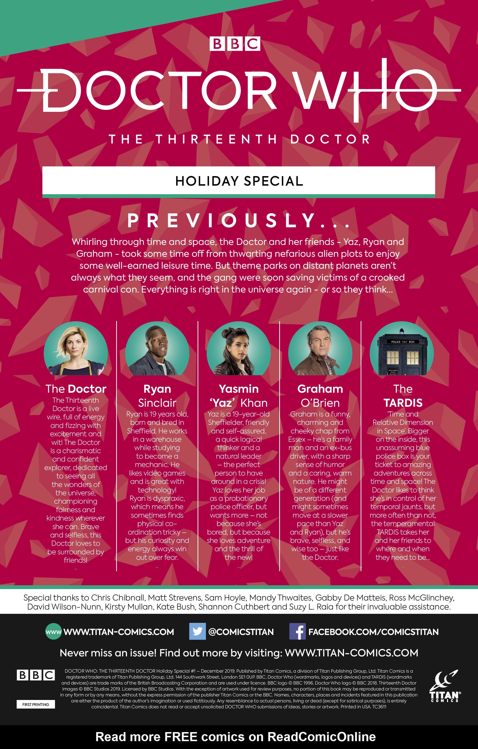 Read online Doctor Who: The Thirteenth Doctor Holiday Special comic -  Issue #1 - 4