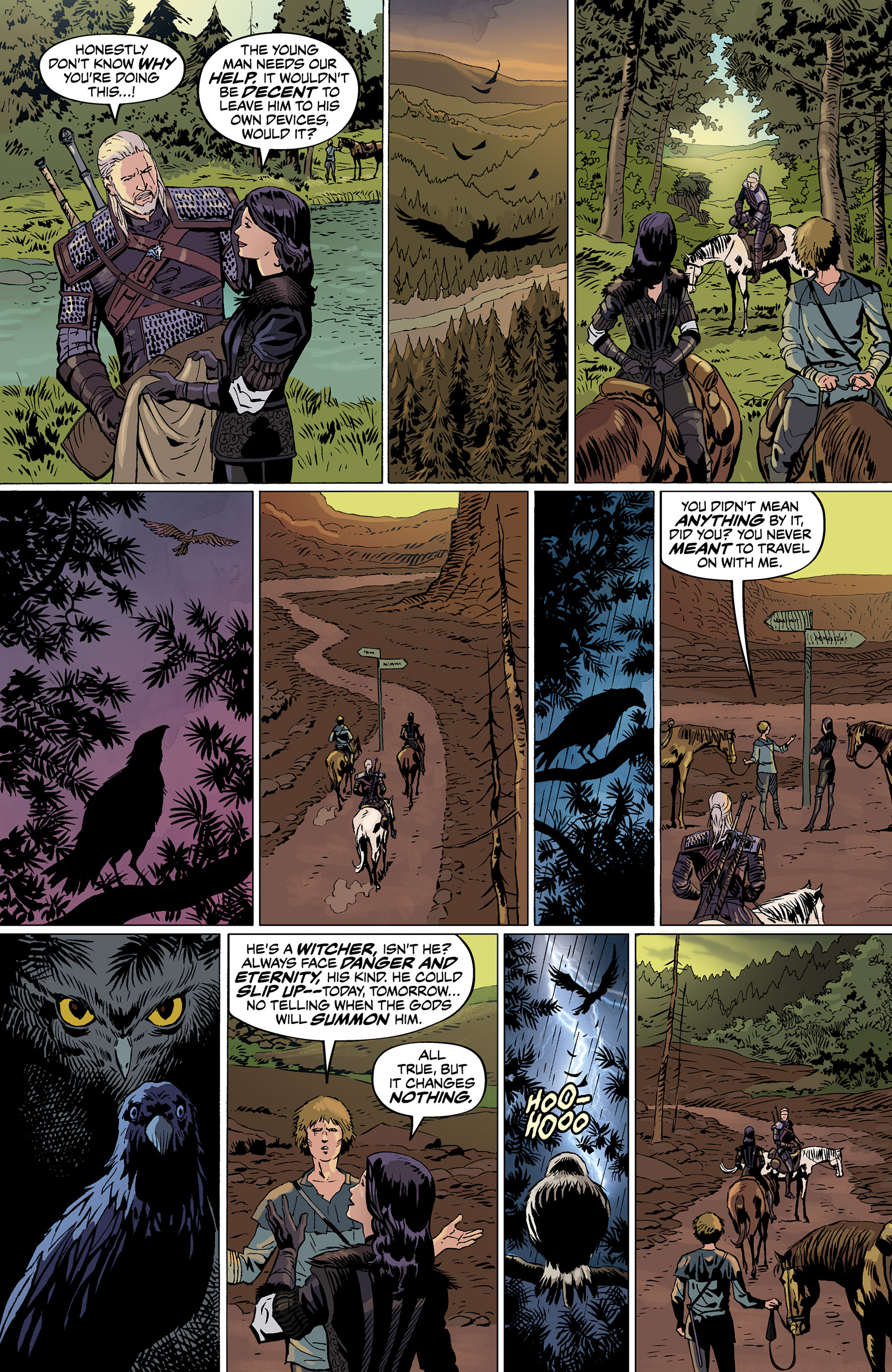Read online The Witcher: Curse of Crows comic -  Issue #4 - 17
