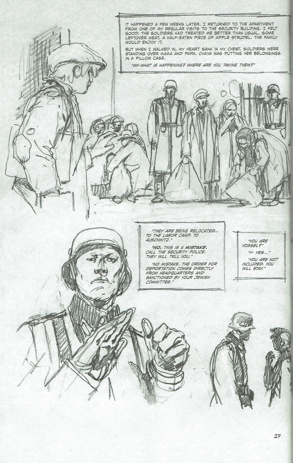 Read online Yossel: April 19, 1943 comic -  Issue # TPB - 36