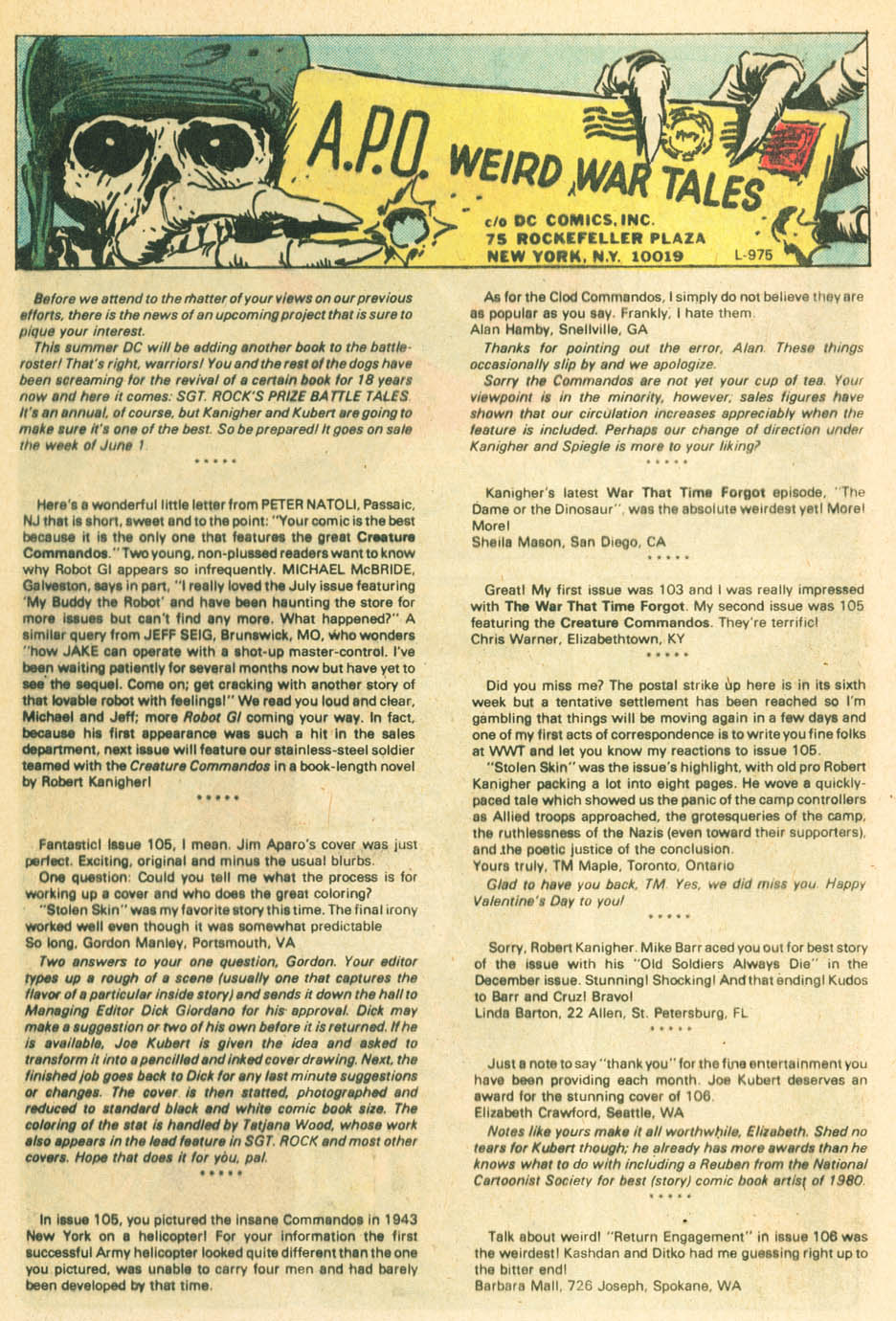Read online Weird War Tales (1971) comic -  Issue #110 - 32