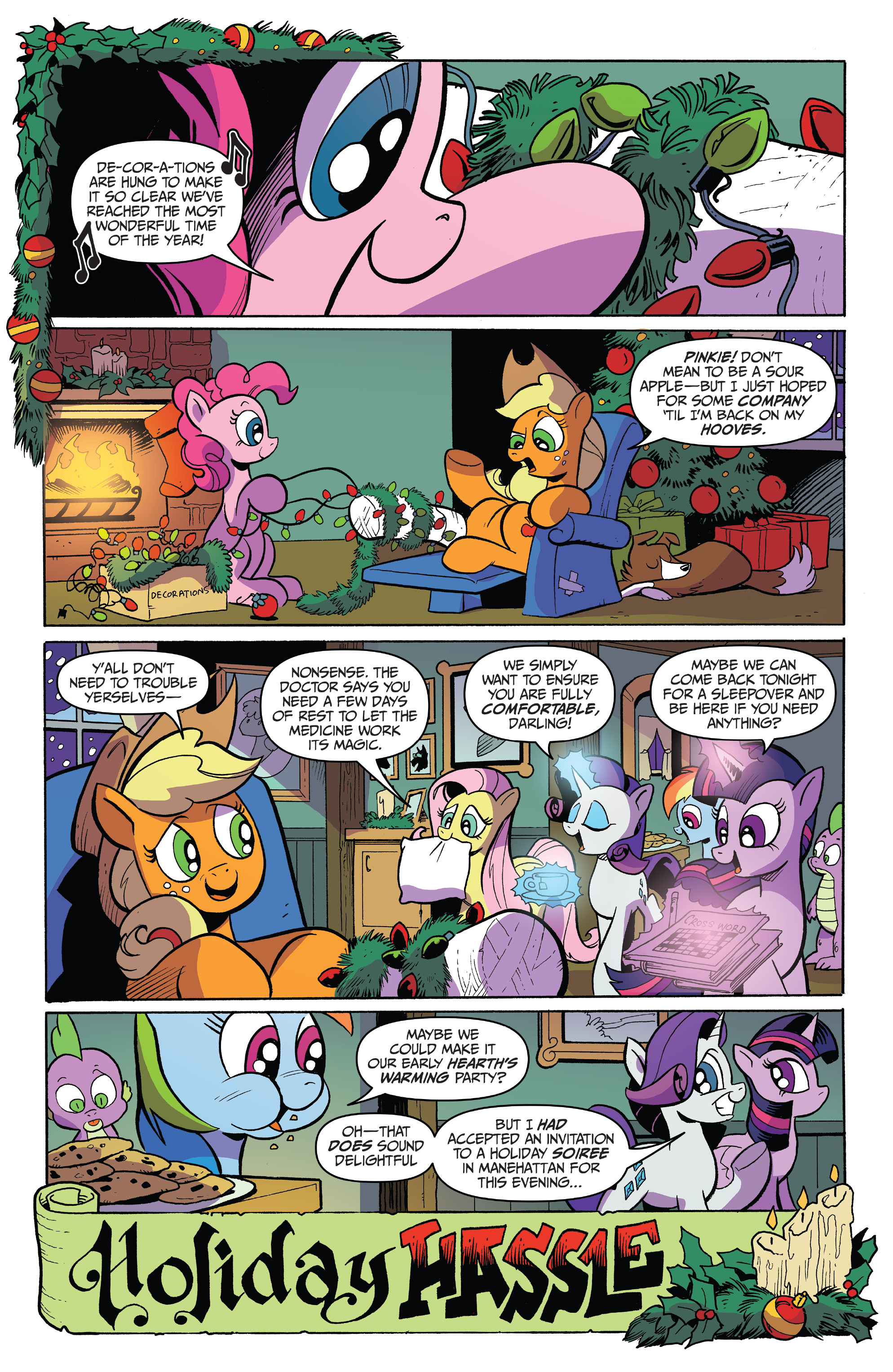 Read online My Little Pony Holiday Special (2019) comic -  Issue # Full - 3