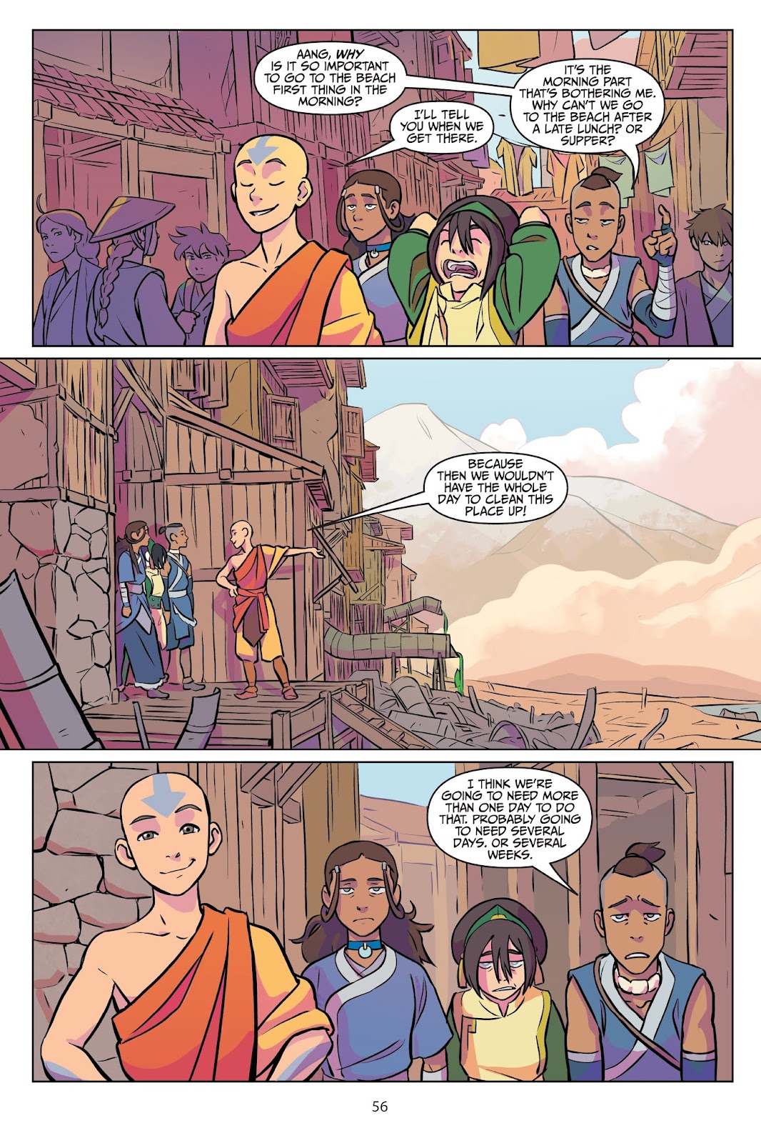 Nickelodeon Avatar: The Last Airbender - Imbalance issue TPB 1 - Page 57