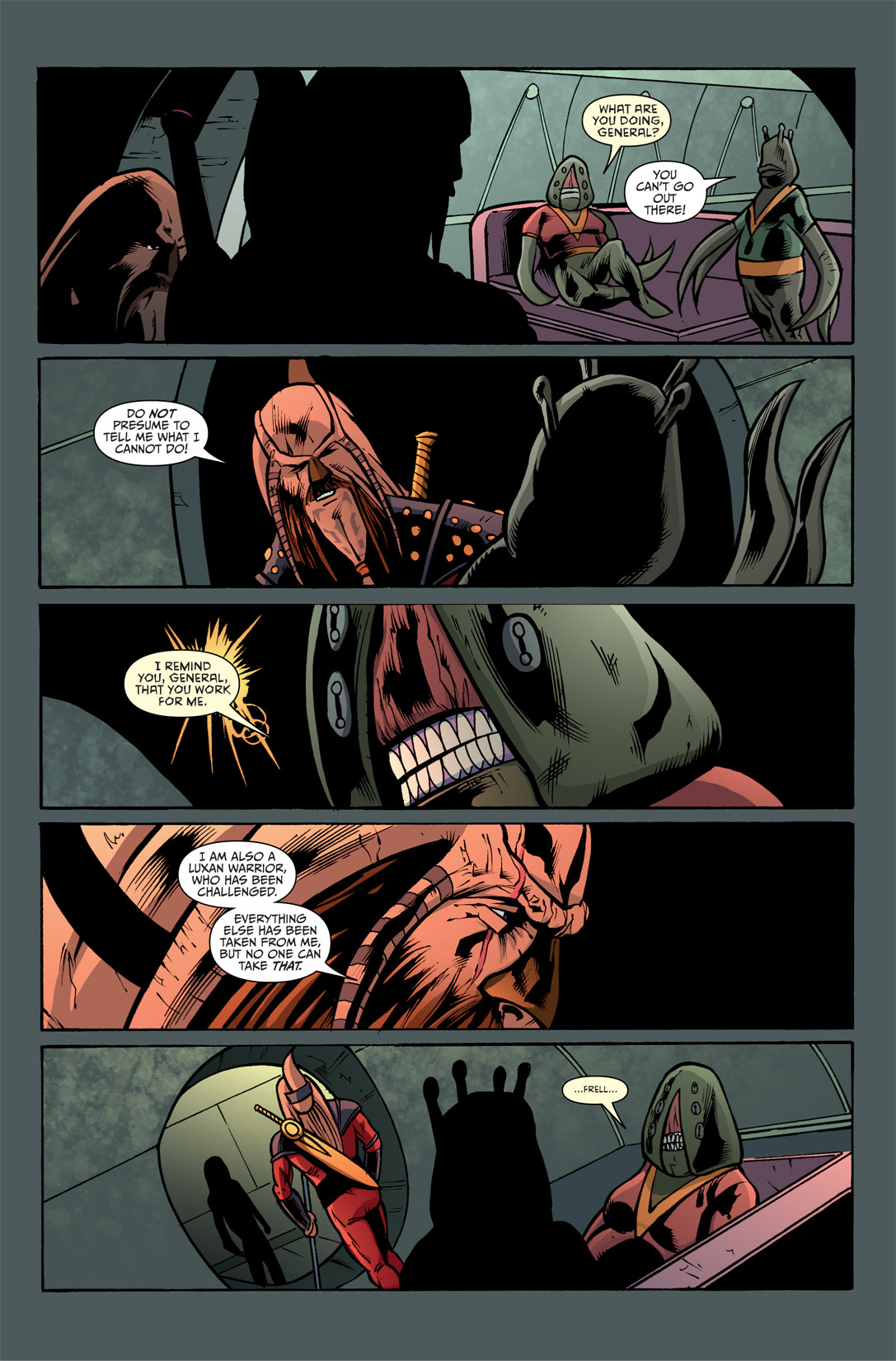 Read online Farscape: D'Argo's Lament comic -  Issue #4 - 14