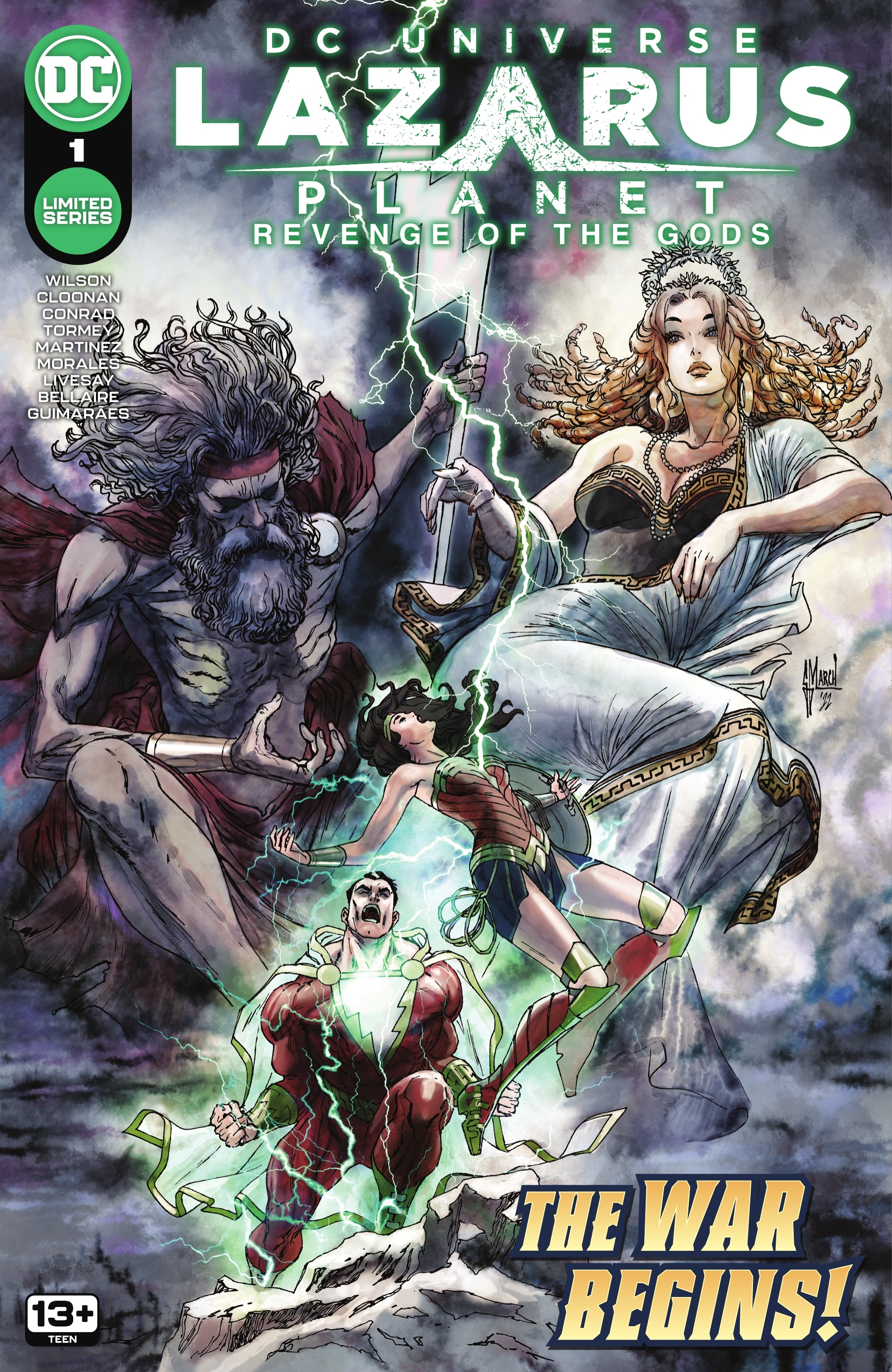 Read online Lazarus Planet: Revenge of the Gods comic -  Issue #1 - 1
