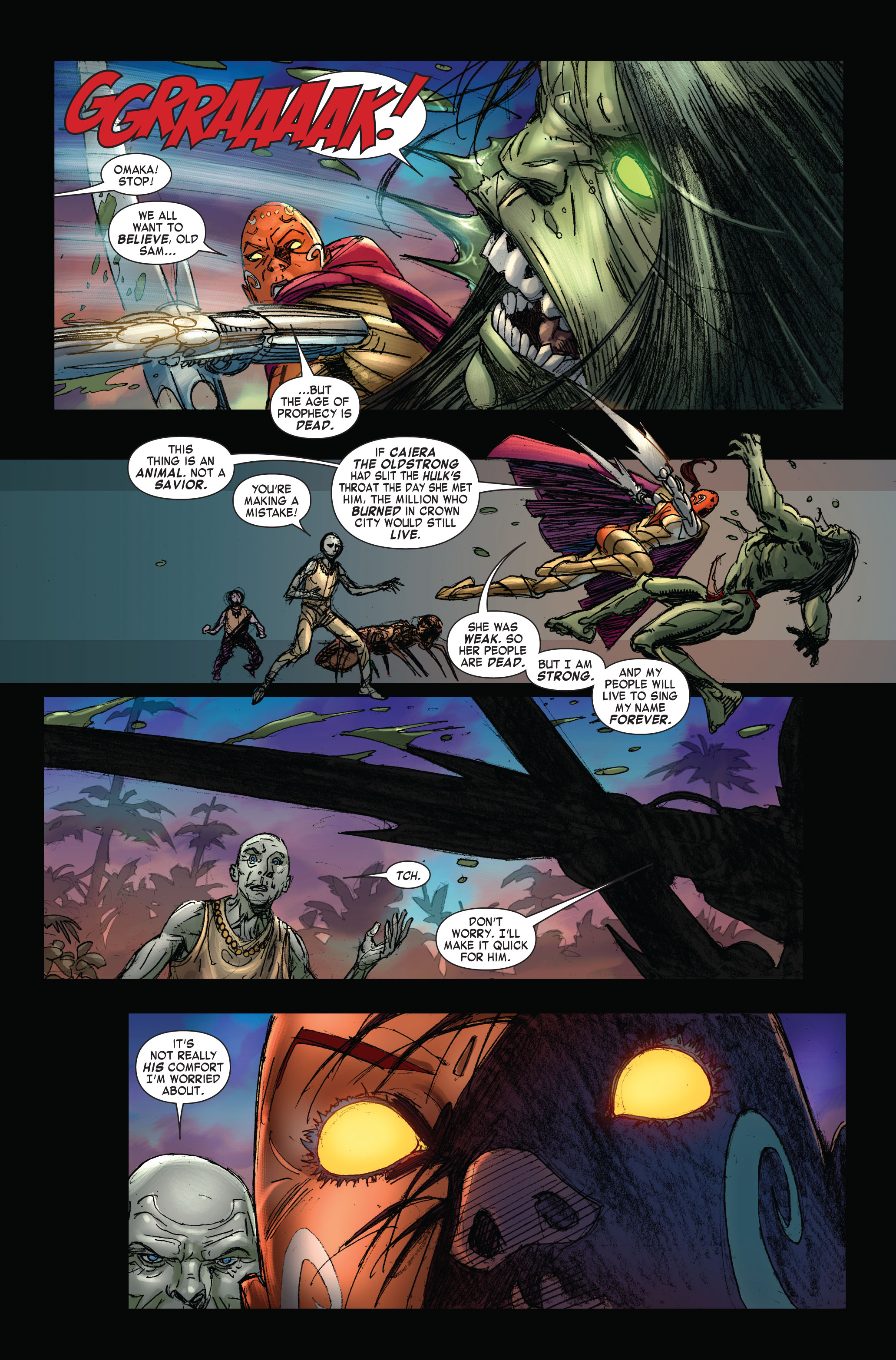 Read online Skaar: Son of Hulk comic -  Issue #3 - 8