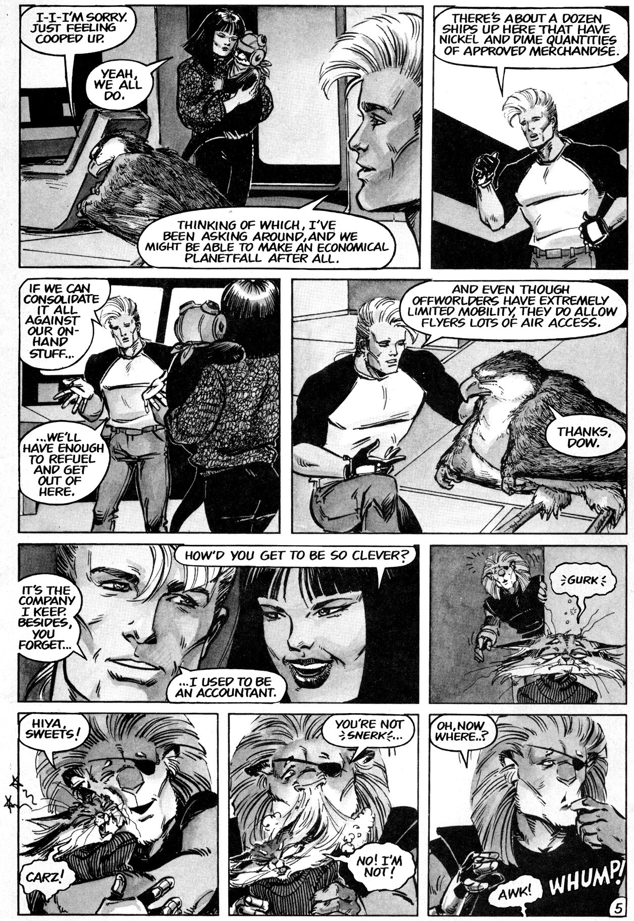 Read online Fusion (1987) comic -  Issue #8 - 7