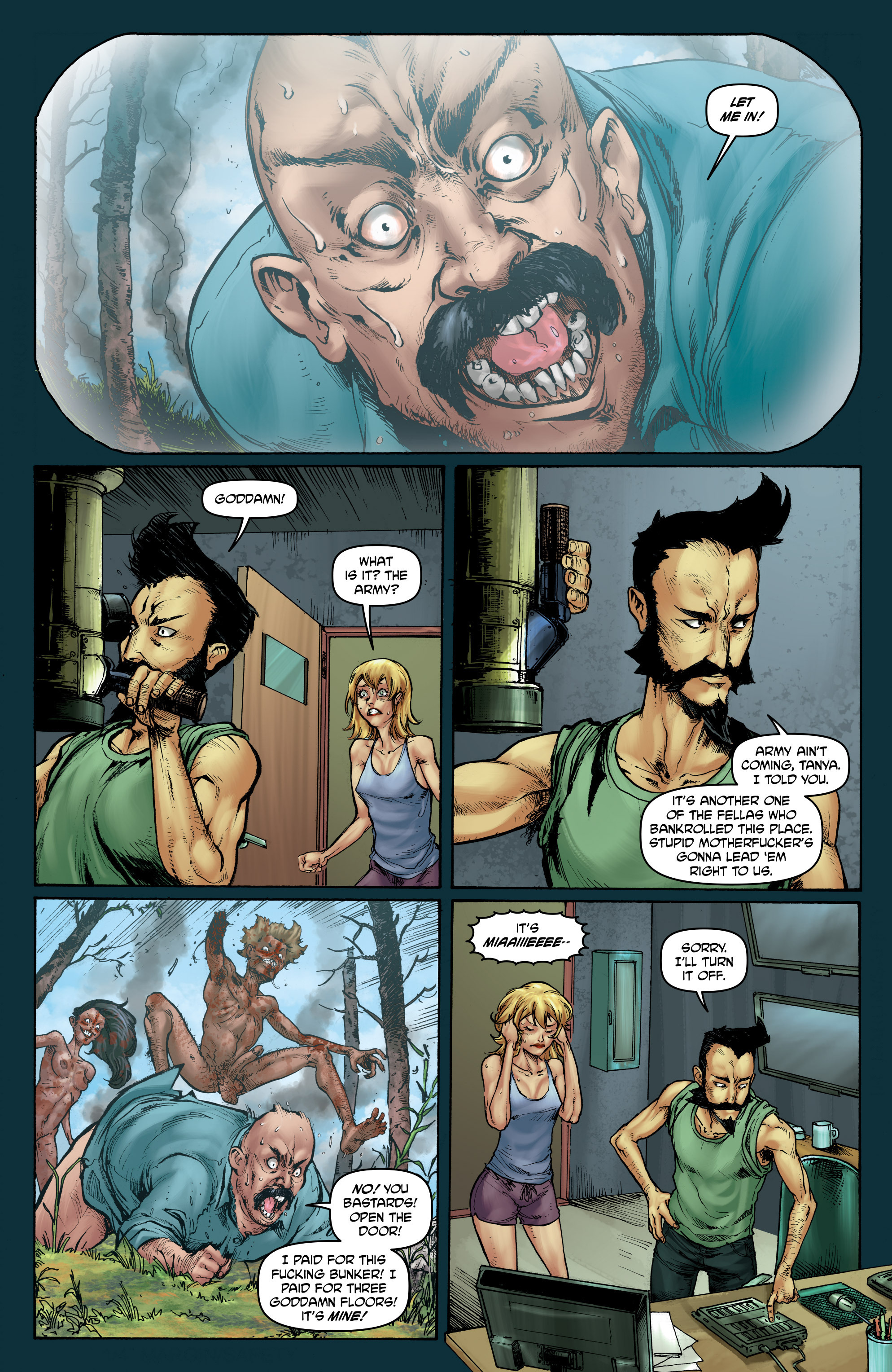 Read online Crossed: Badlands comic -  Issue #93 - 5