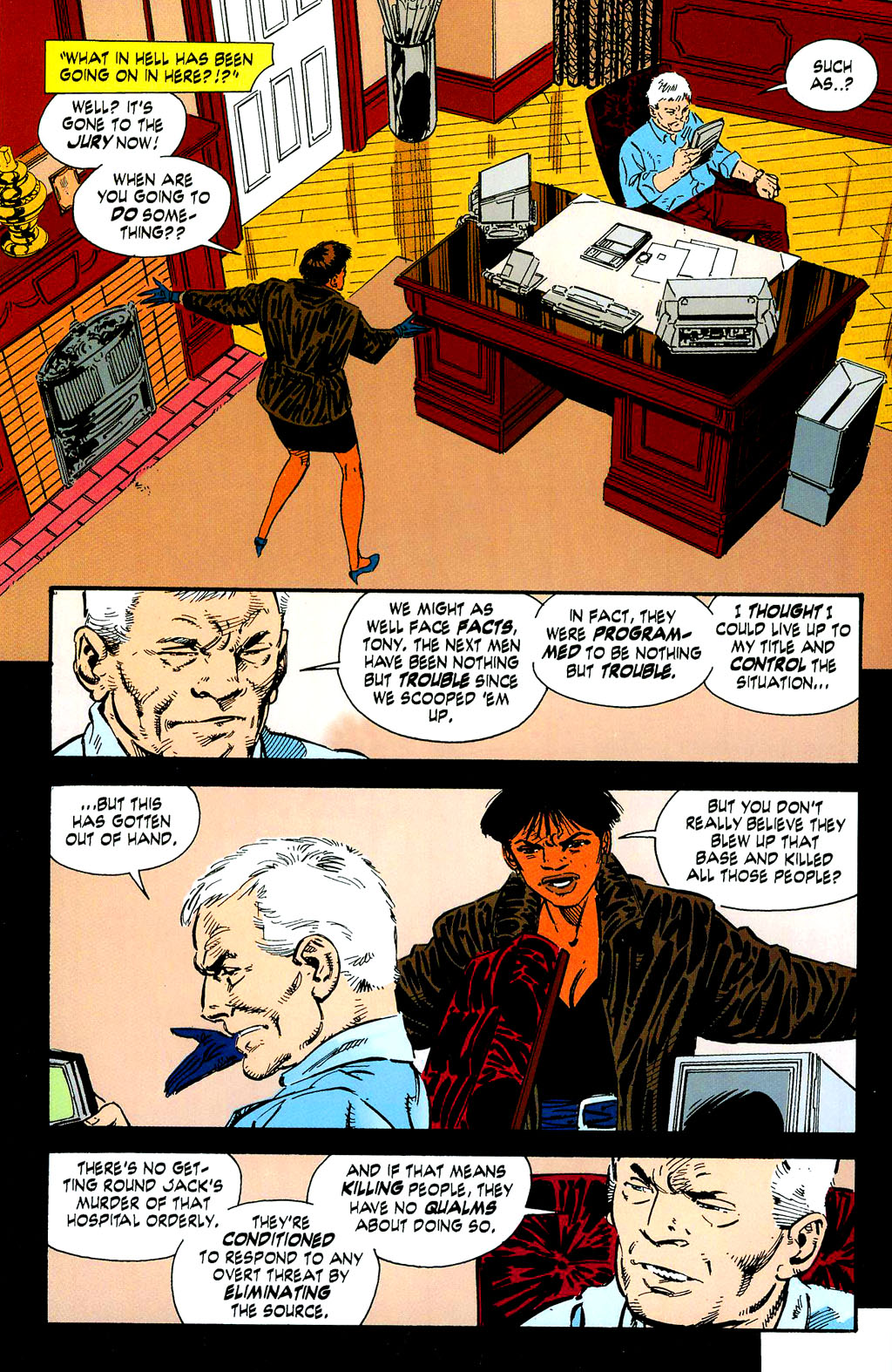 Read online John Byrne's Next Men (1992) comic -  Issue # TPB 3 - 134