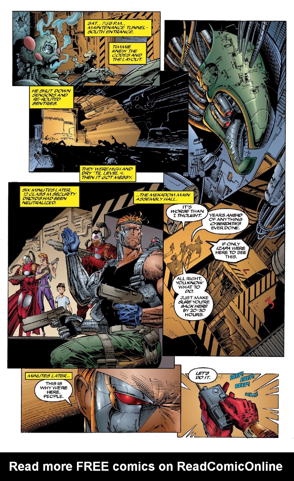 <{ $series->title }} issue The Complete Cyberforce (Part 4) - Page 90