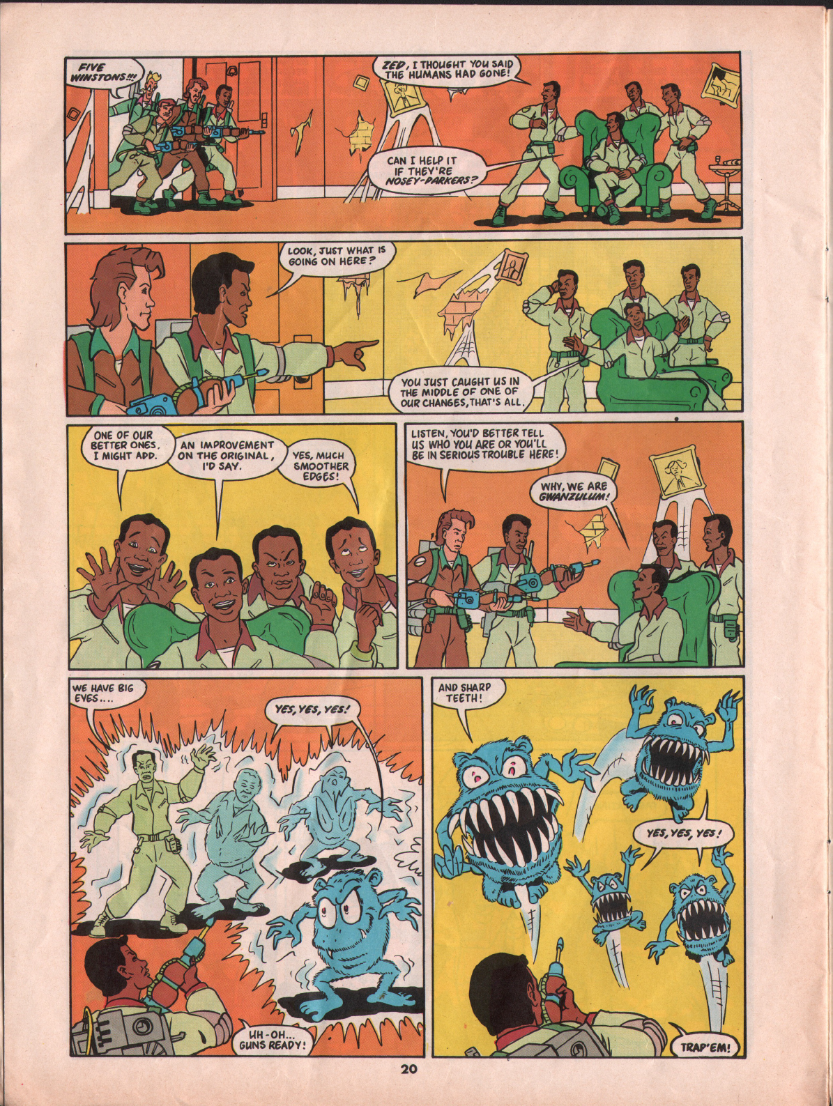 Read online The Real Ghostbusters comic -  Issue #9 - 20