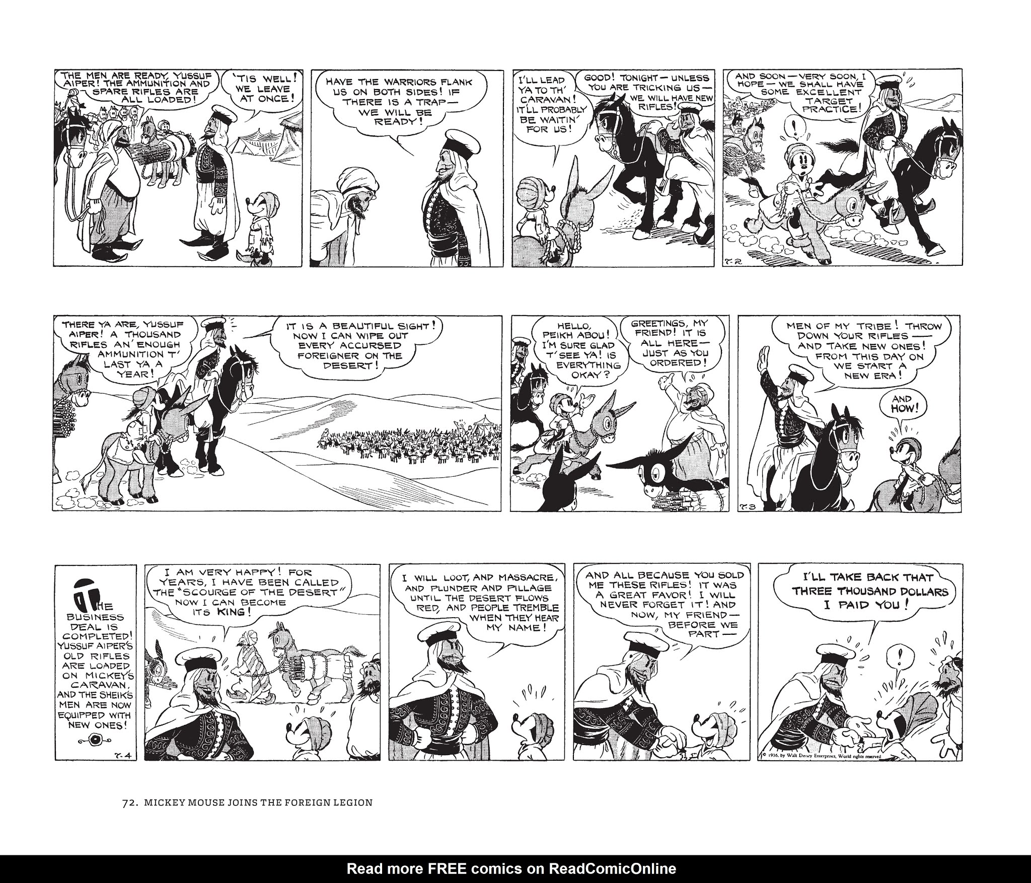 Read online Walt Disney's Mickey Mouse by Floyd Gottfredson comic -  Issue # TPB 4 (Part 1) - 72