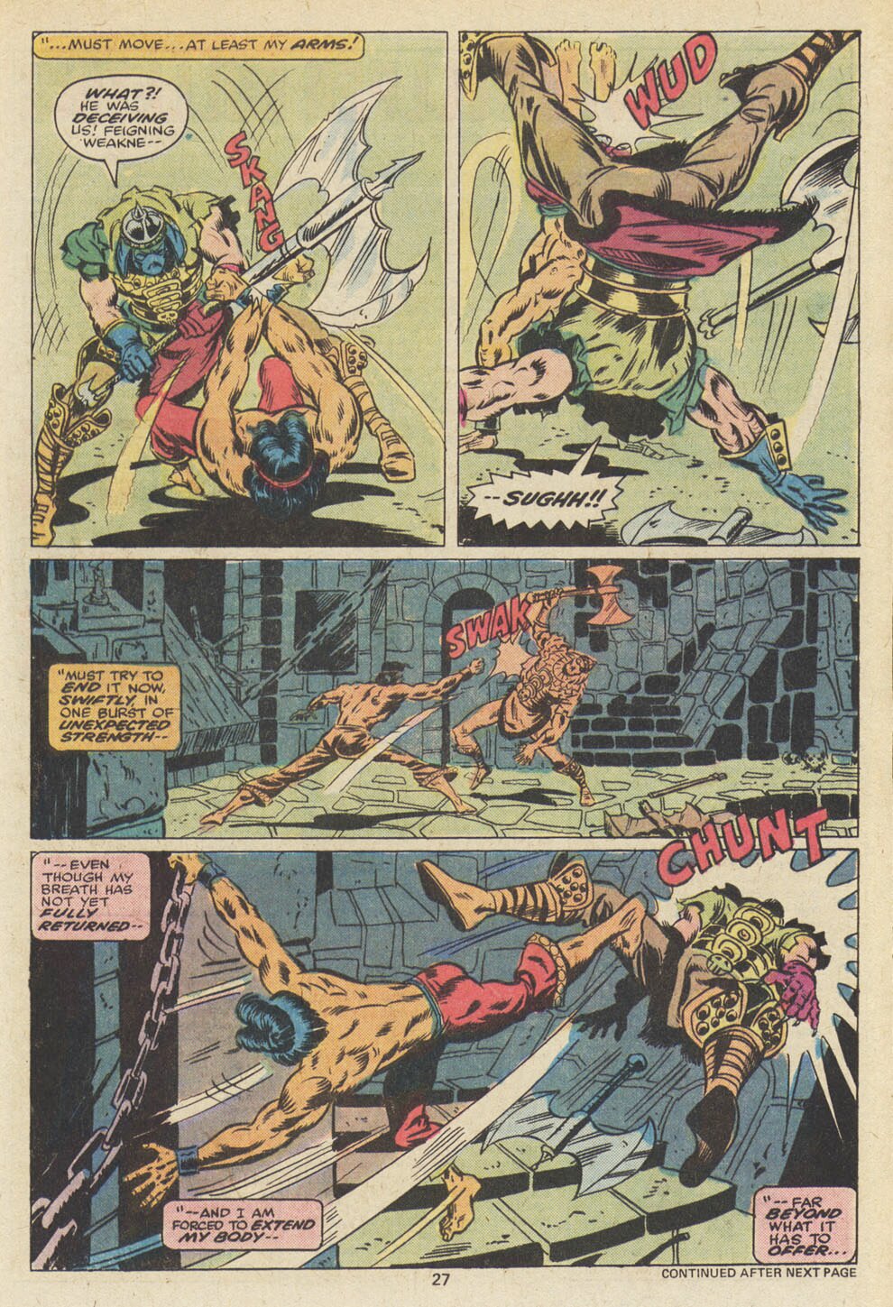 Read online Master of Kung Fu (1974) comic -  Issue #58 - 16