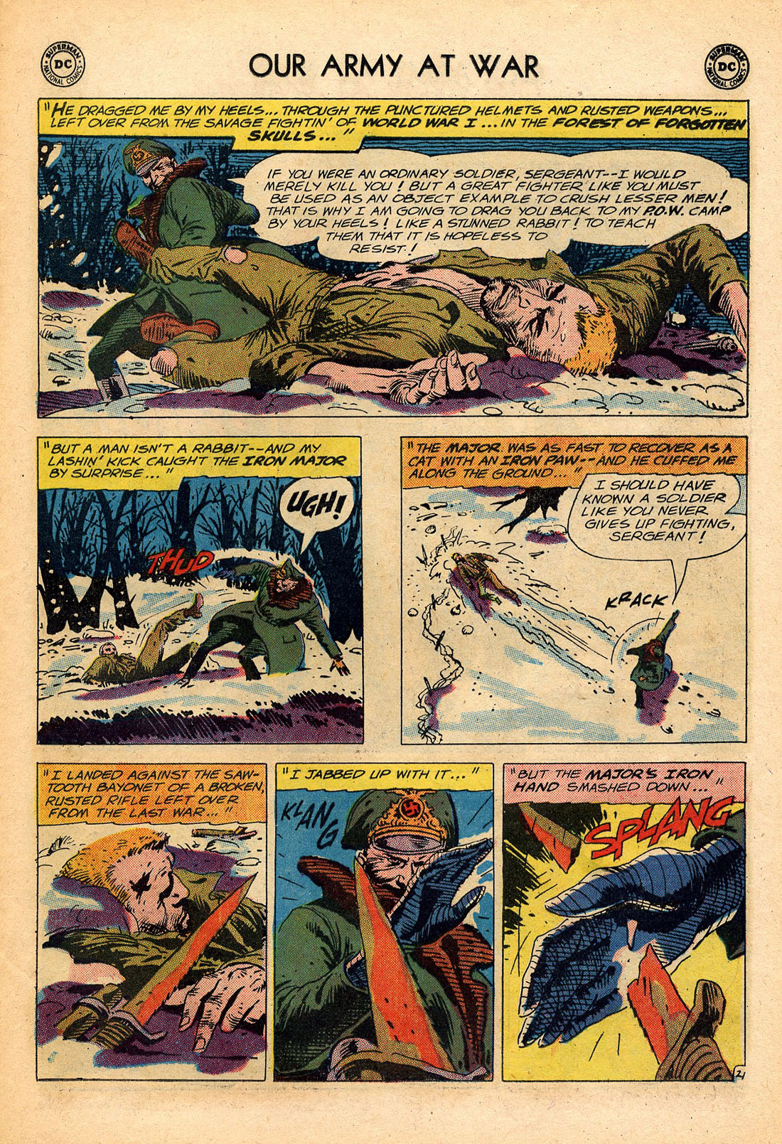 Read online Our Army at War (1952) comic -  Issue #158 - 27