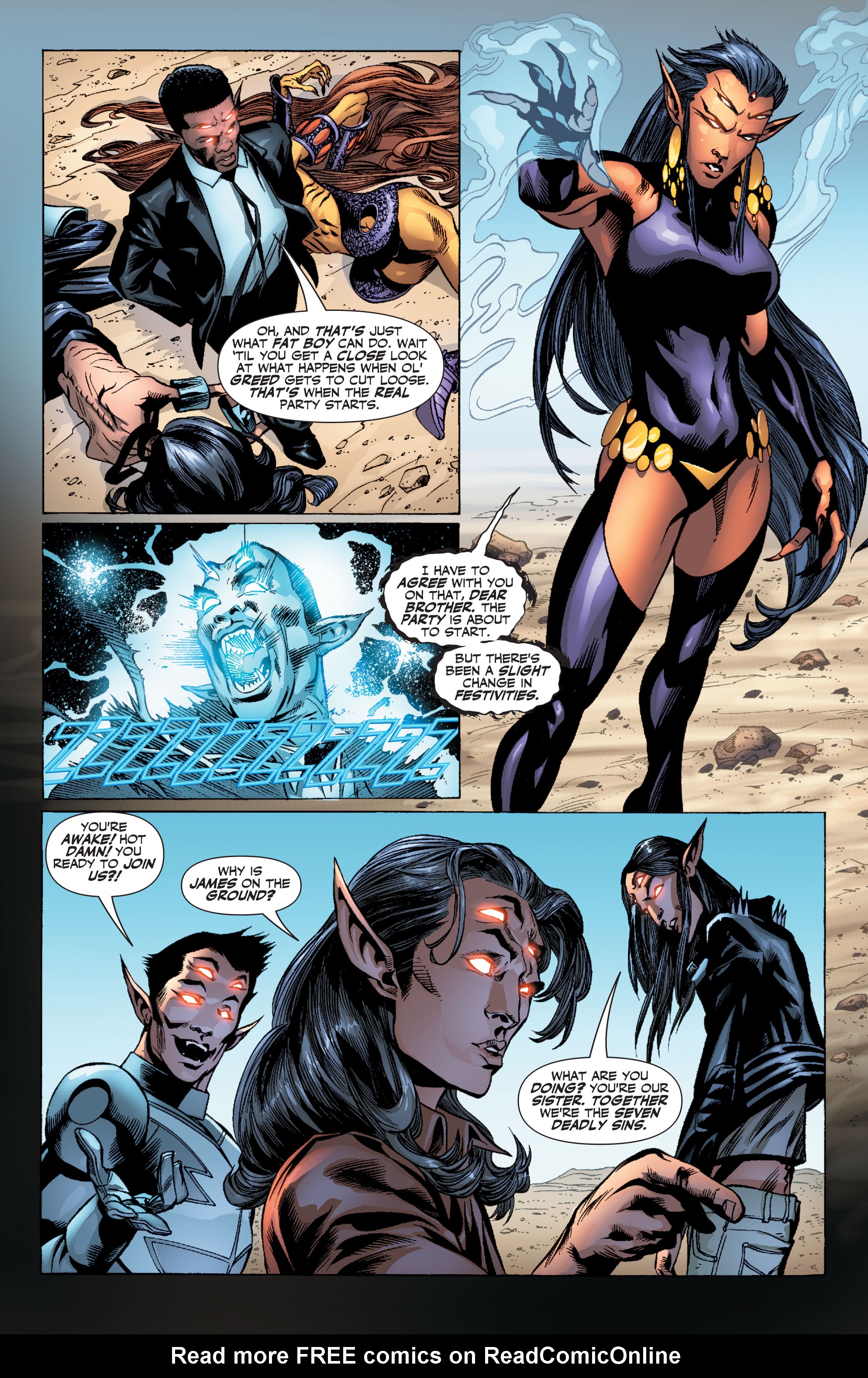 Read online Titans (2008) comic -  Issue #6 - 10