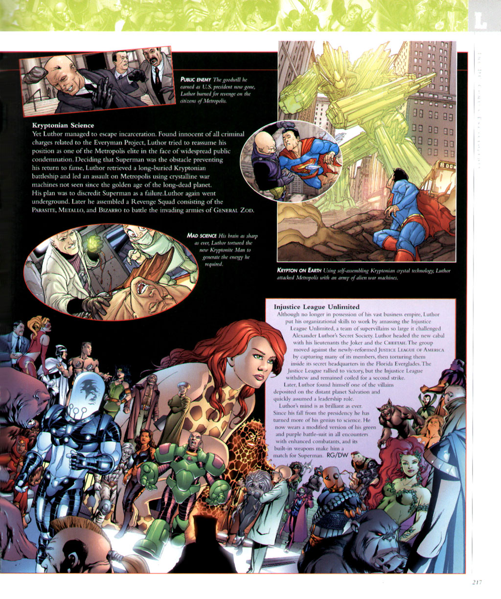 Read online The DC Comics Encyclopedia comic -  Issue # TPB 2 (Part 1) - 211