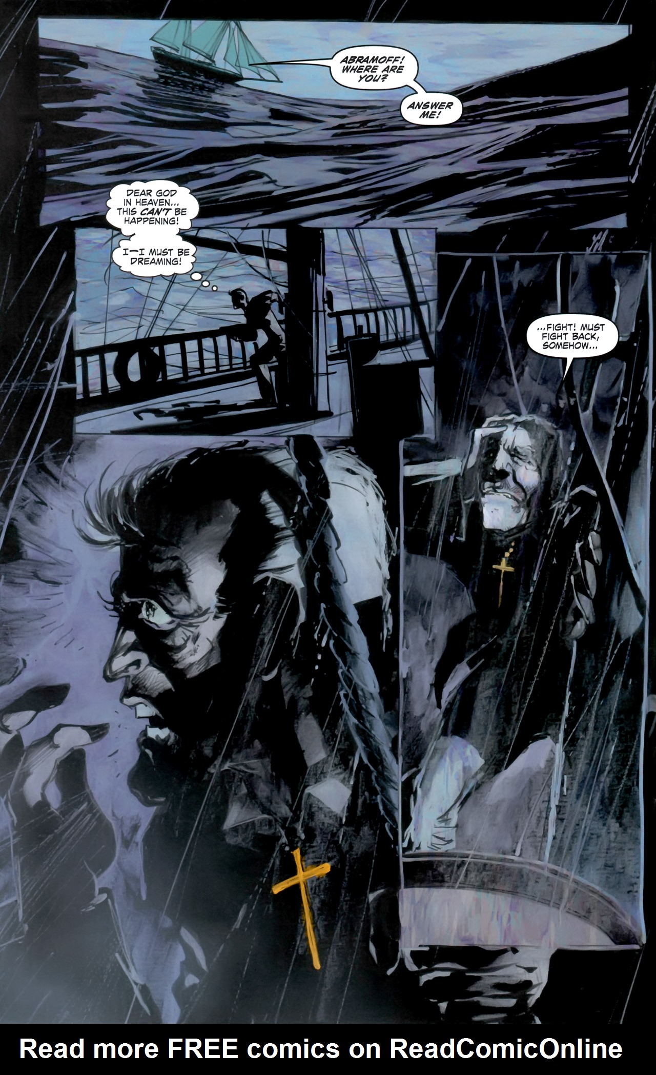 Read online Bram Stoker's Death Ship comic -  Issue #2 - 16