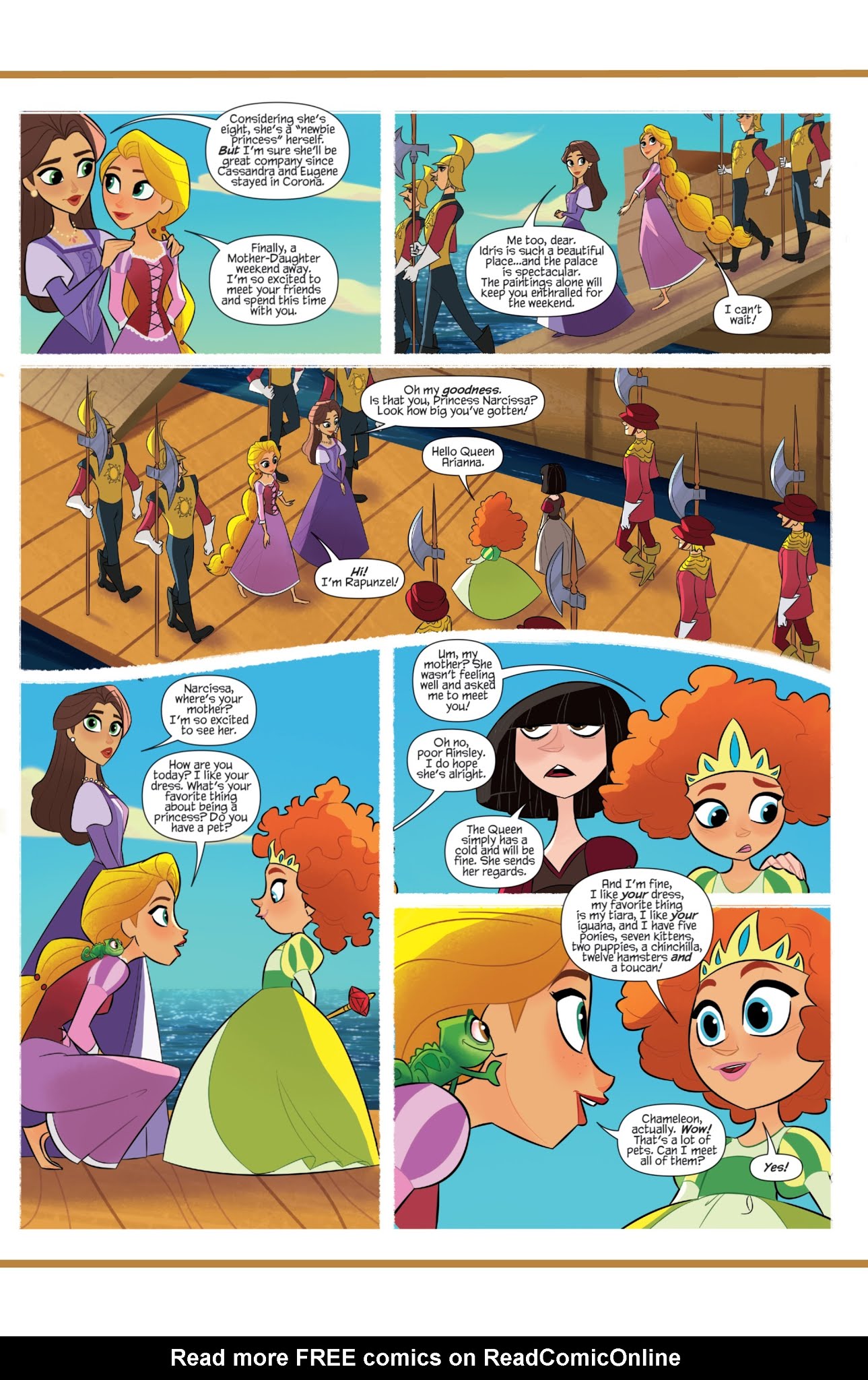 Read online Tangled: The Series: Hair-Raising Adventures comic -  Issue #2 - 4
