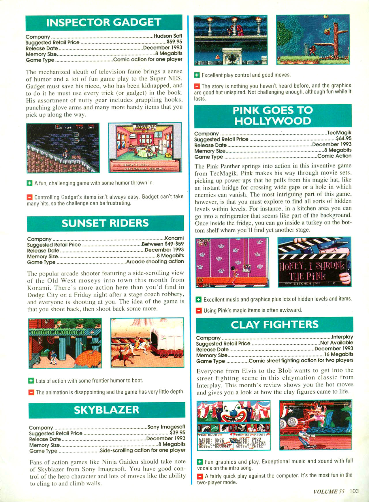 Read online Nintendo Power comic -  Issue #55 - 114
