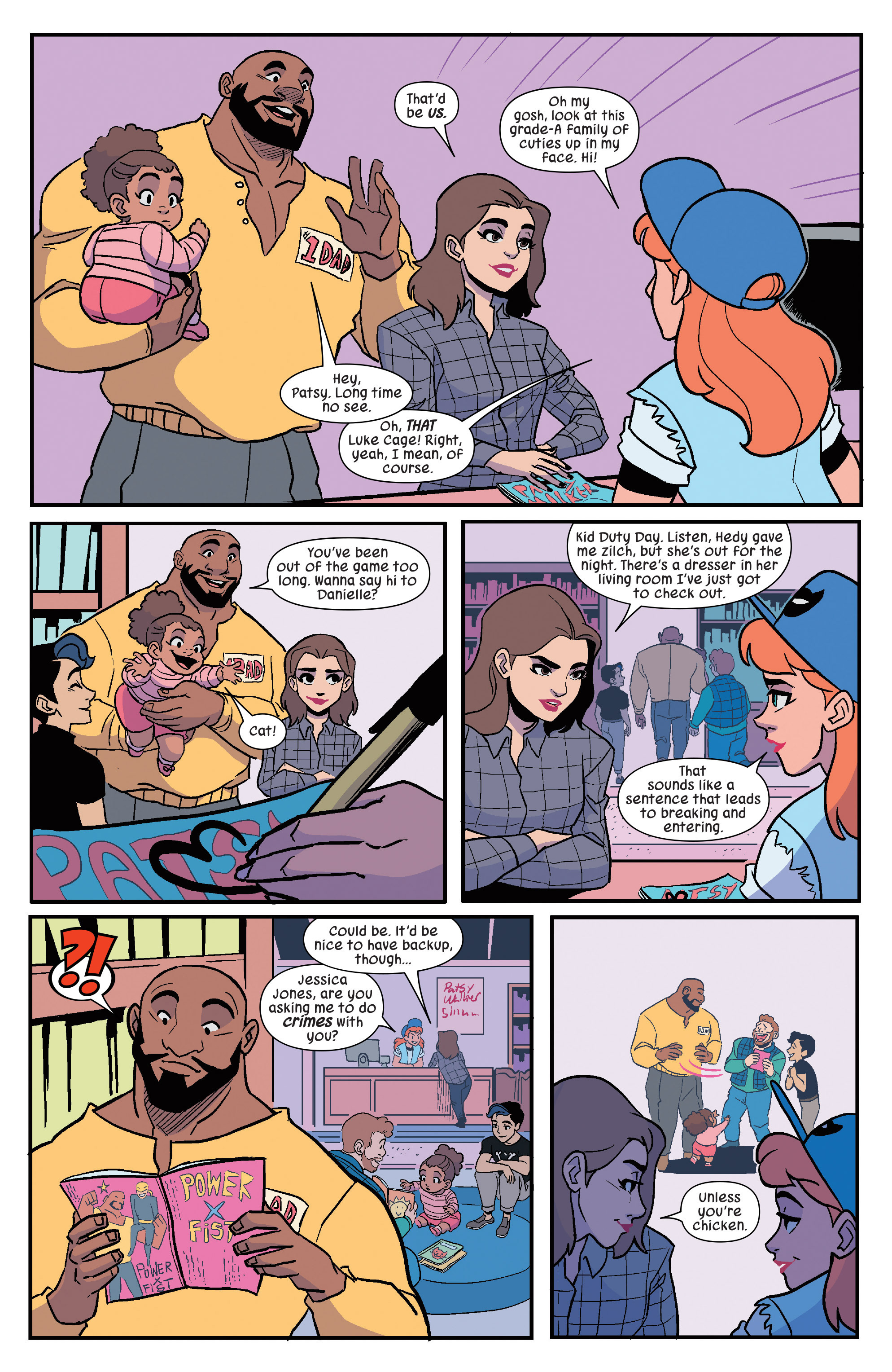 Read online Patsy Walker, A.K.A. Hellcat! comic -  Issue #7 - 12