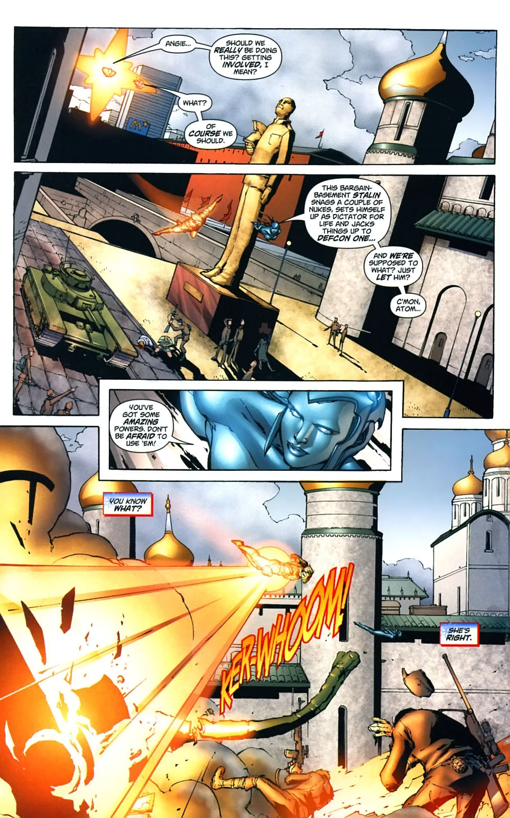 Read online Captain Atom: Armageddon comic -  Issue #6 - 9