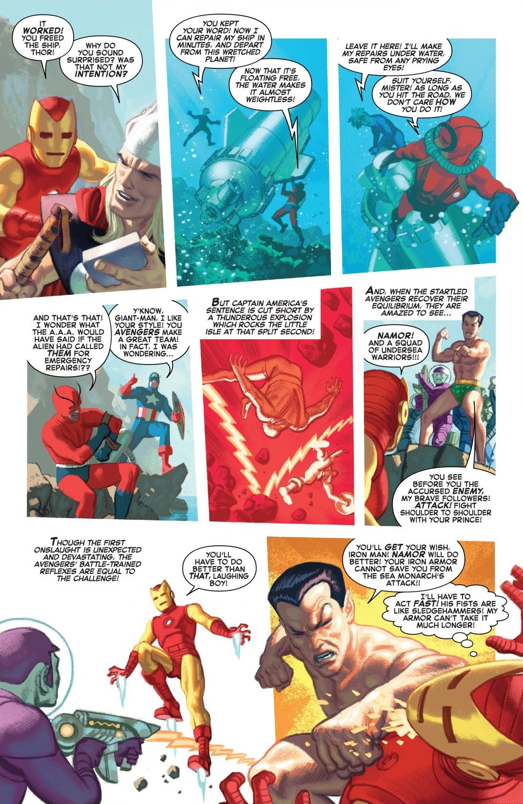 Read online Captain America Anniversary Tribute comic -  Issue # Full - 42